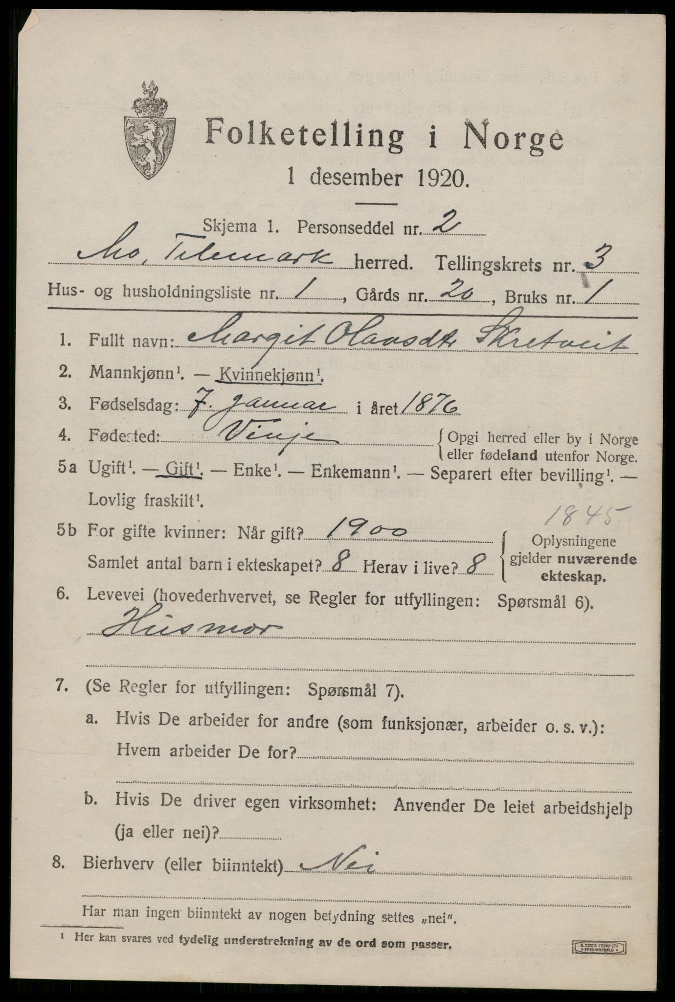 SAKO, 1920 census for Mo, 1920, p. 1384