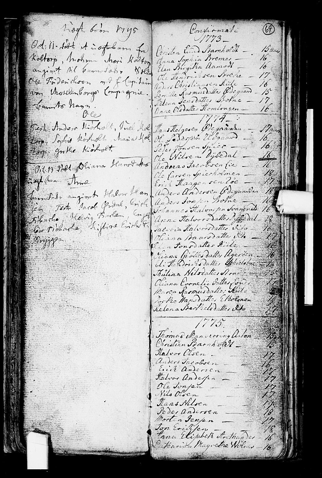 Hvaler prestekontor Kirkebøker, SAO/A-2001/F/Fa/L0003: Parish register (official) no. I 3, 1758-1796, p. 69