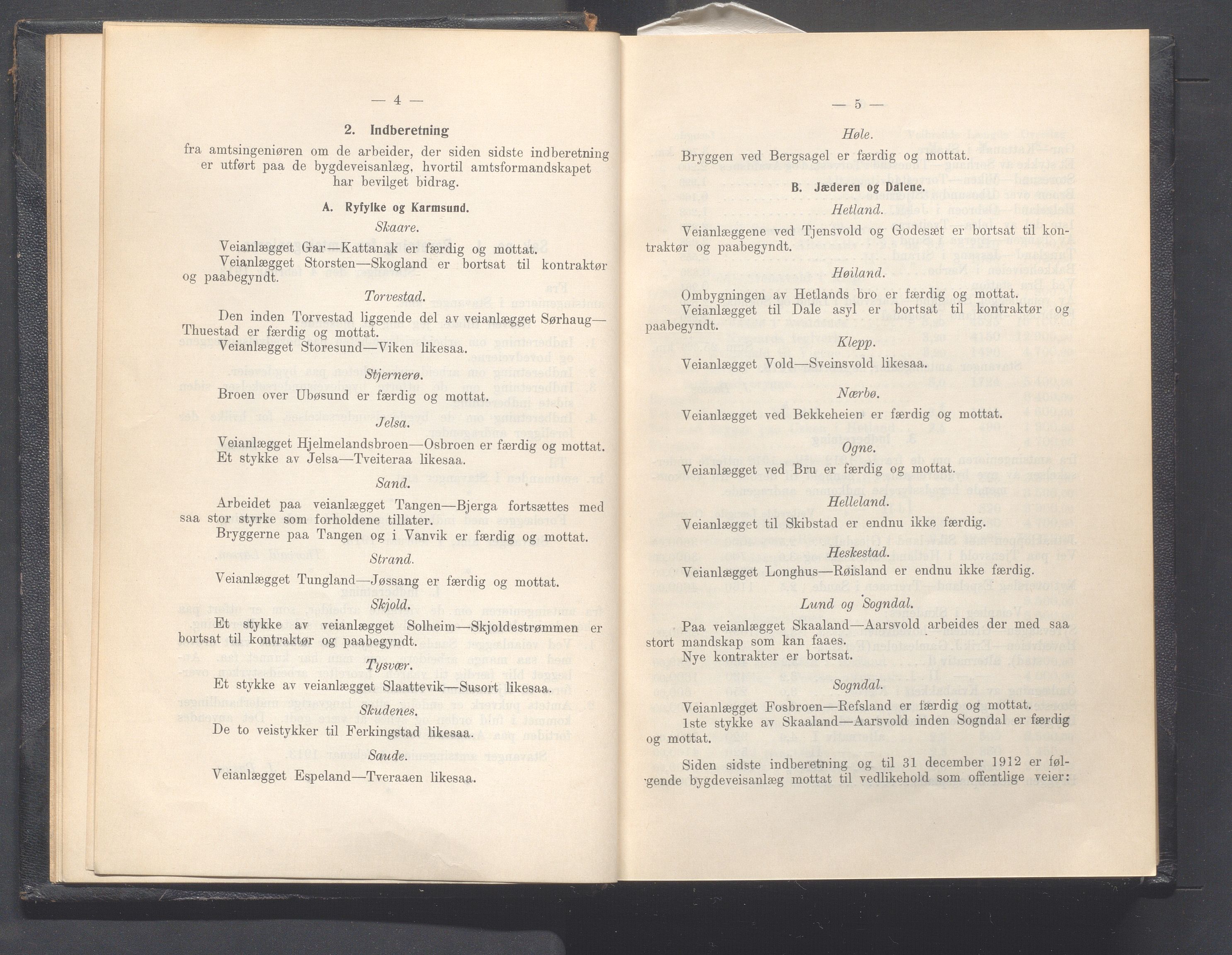 Rogaland fylkeskommune - Fylkesrådmannen , IKAR/A-900/A, 1913, p. 12