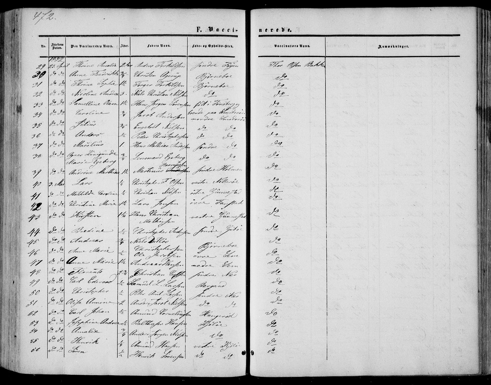 Nøtterøy kirkebøker, AV/SAKO-A-354/F/Fa/L0006: Parish register (official) no. I 6, 1852-1864, p. 472