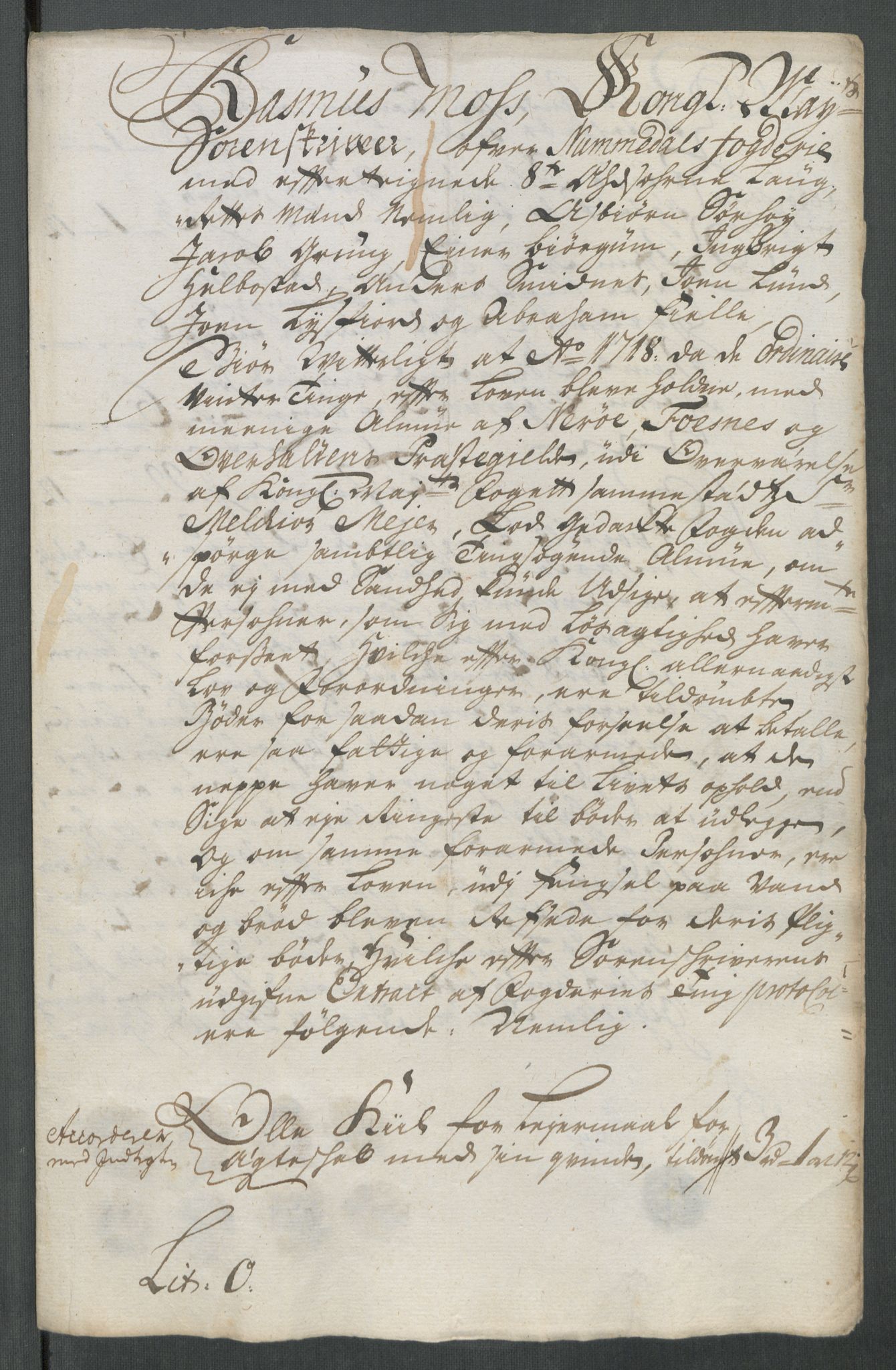 Rentekammeret inntil 1814, Reviderte regnskaper, Fogderegnskap, RA/EA-4092/R64/L4438: Fogderegnskap Namdal, 1717, p. 247