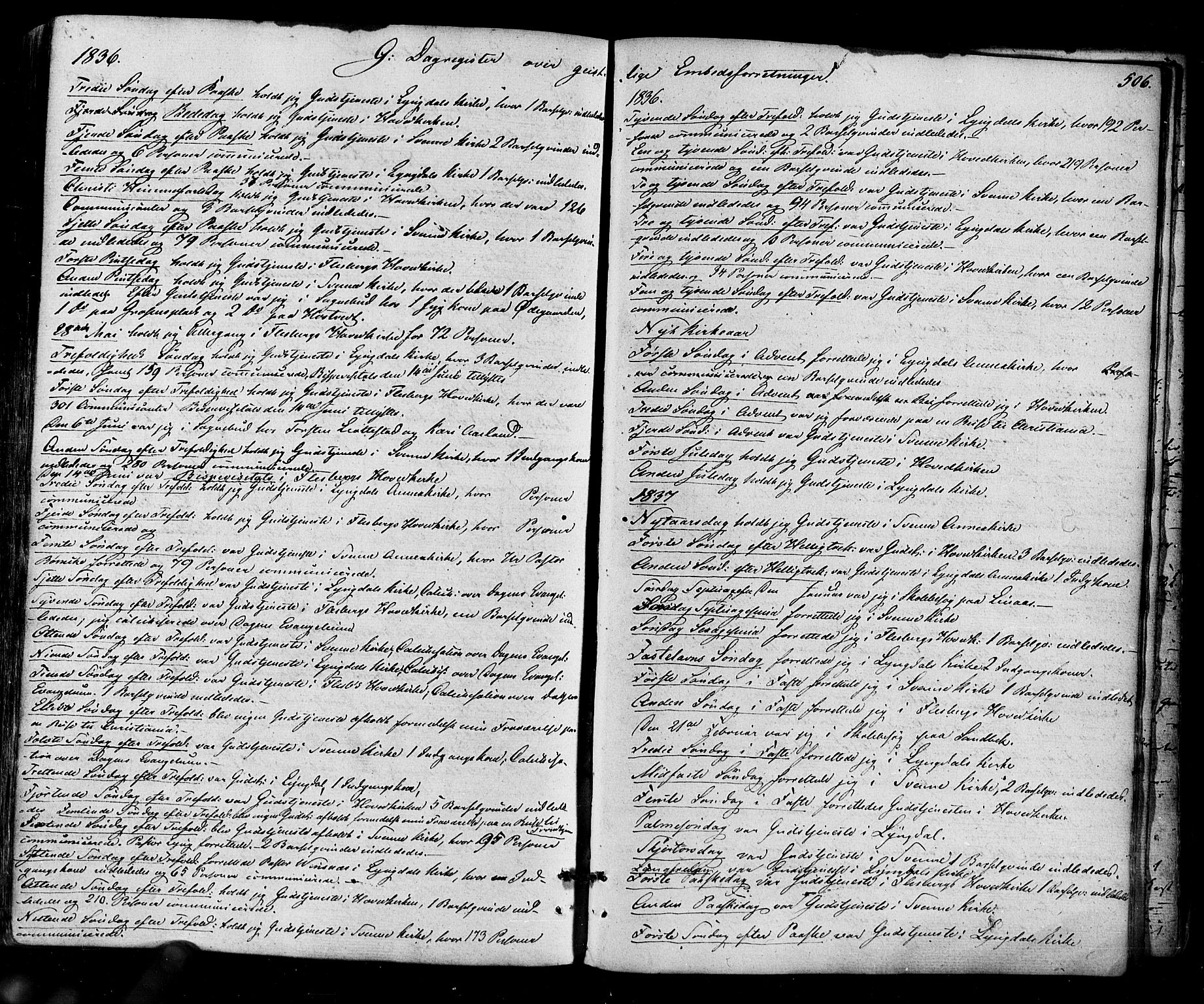 Flesberg kirkebøker, SAKO/A-18/F/Fa/L0006: Parish register (official) no. I 6, 1834-1860, p. 506