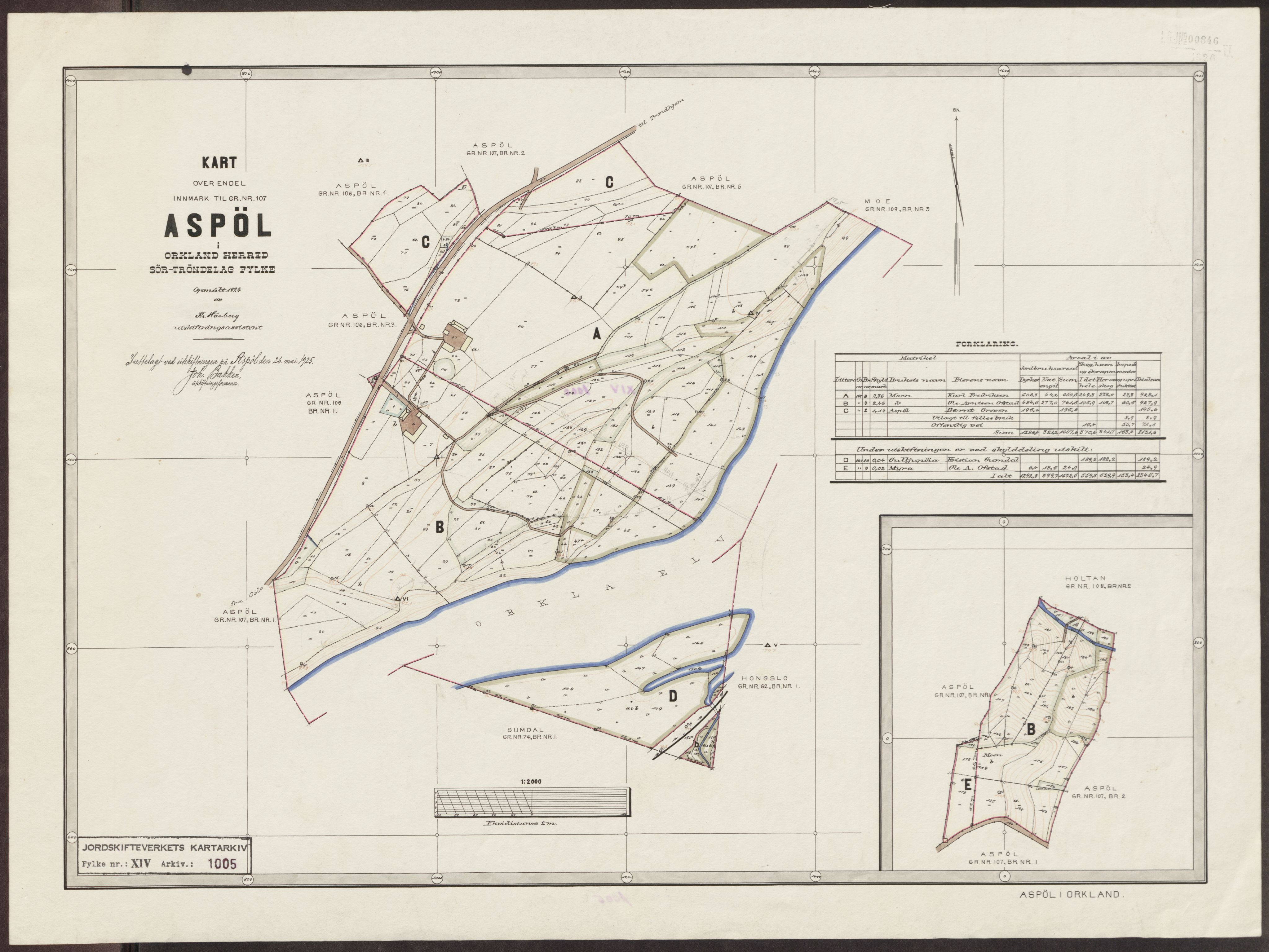 Jordskifteverkets kartarkiv, AV/RA-S-3929/T, 1859-1988, p. 1598