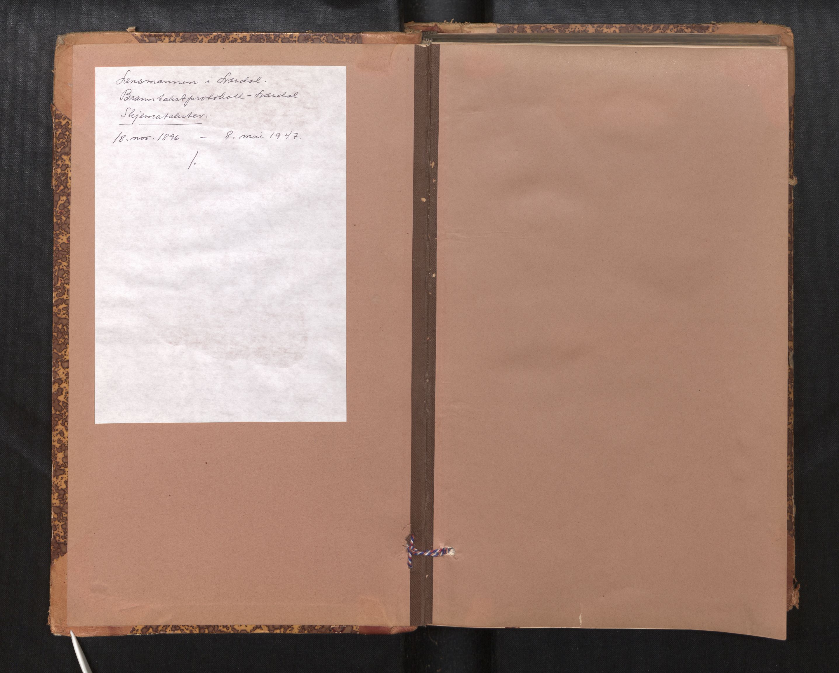 Lensmannen i Lærdal, AV/SAB-A-29401/0012/L0006: Branntakstprotokoll, skjematakst, 1896-1947