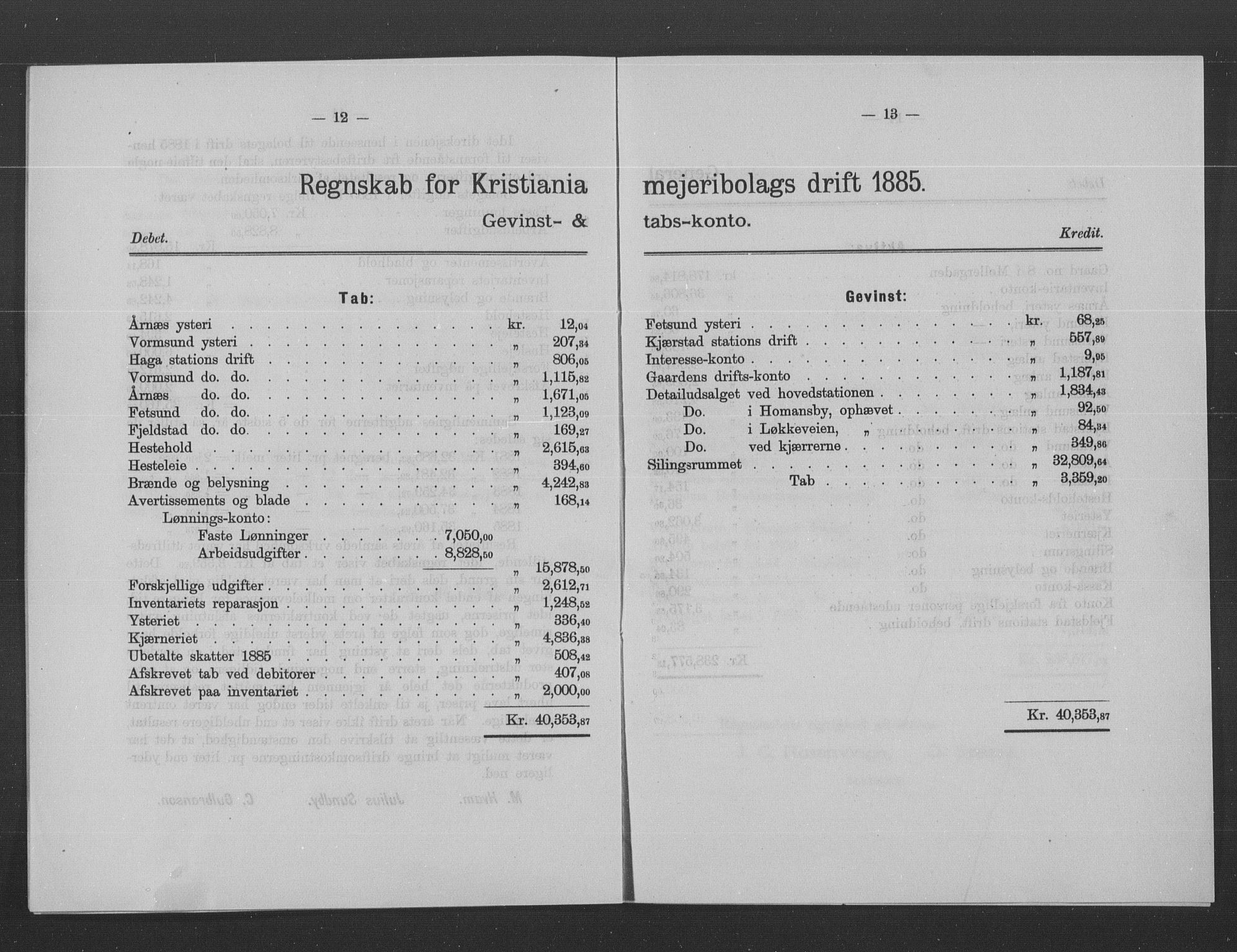 Statistisk sentralbyrå, Næringsøkonomiske emner, Generelt - Amtmennenes femårsberetninger, RA/S-2233/F/Fa/L0067: --, 1885, p. 341