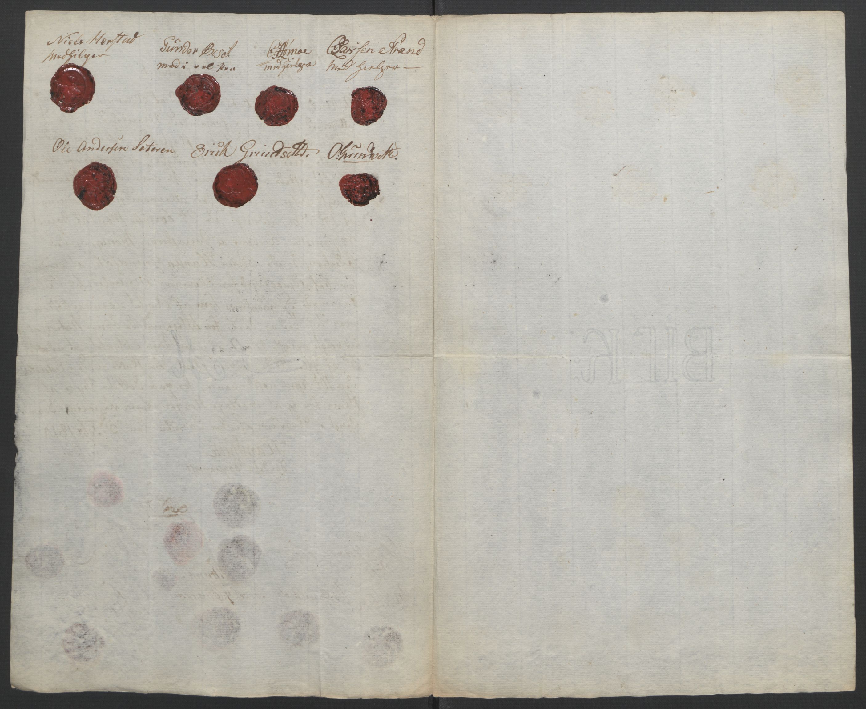 Statsrådssekretariatet, RA/S-1001/D/Db/L0007: Fullmakter for Eidsvollsrepresentantene i 1814. , 1814, p. 220