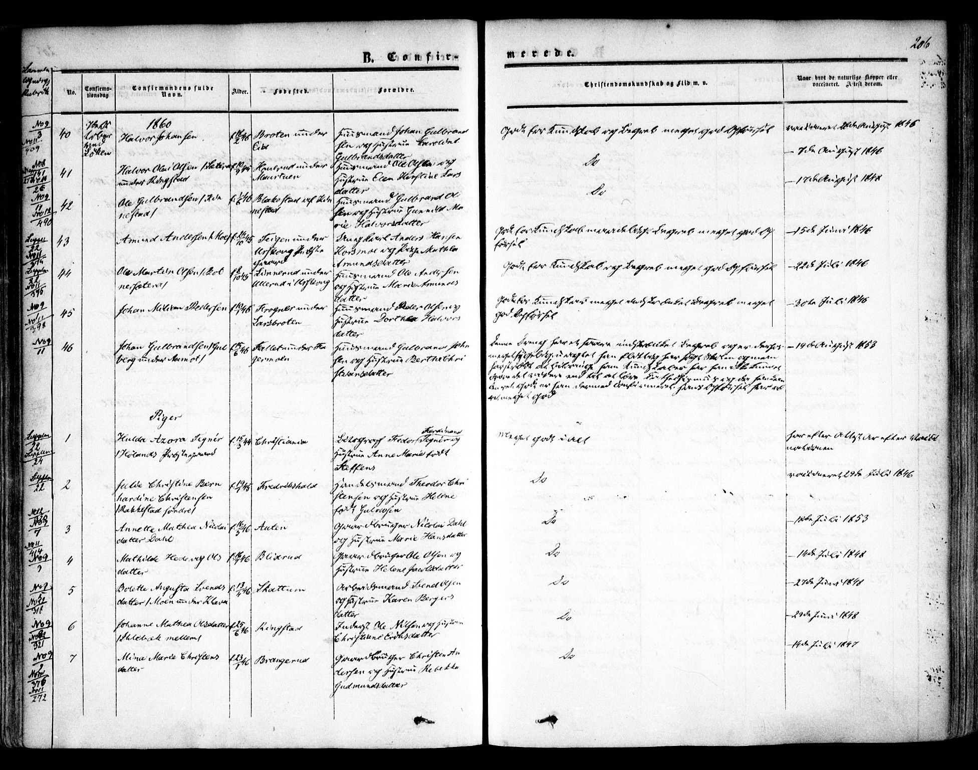 Høland prestekontor Kirkebøker, AV/SAO-A-10346a/F/Fa/L0010: Parish register (official) no. I 10, 1854-1861, p. 206