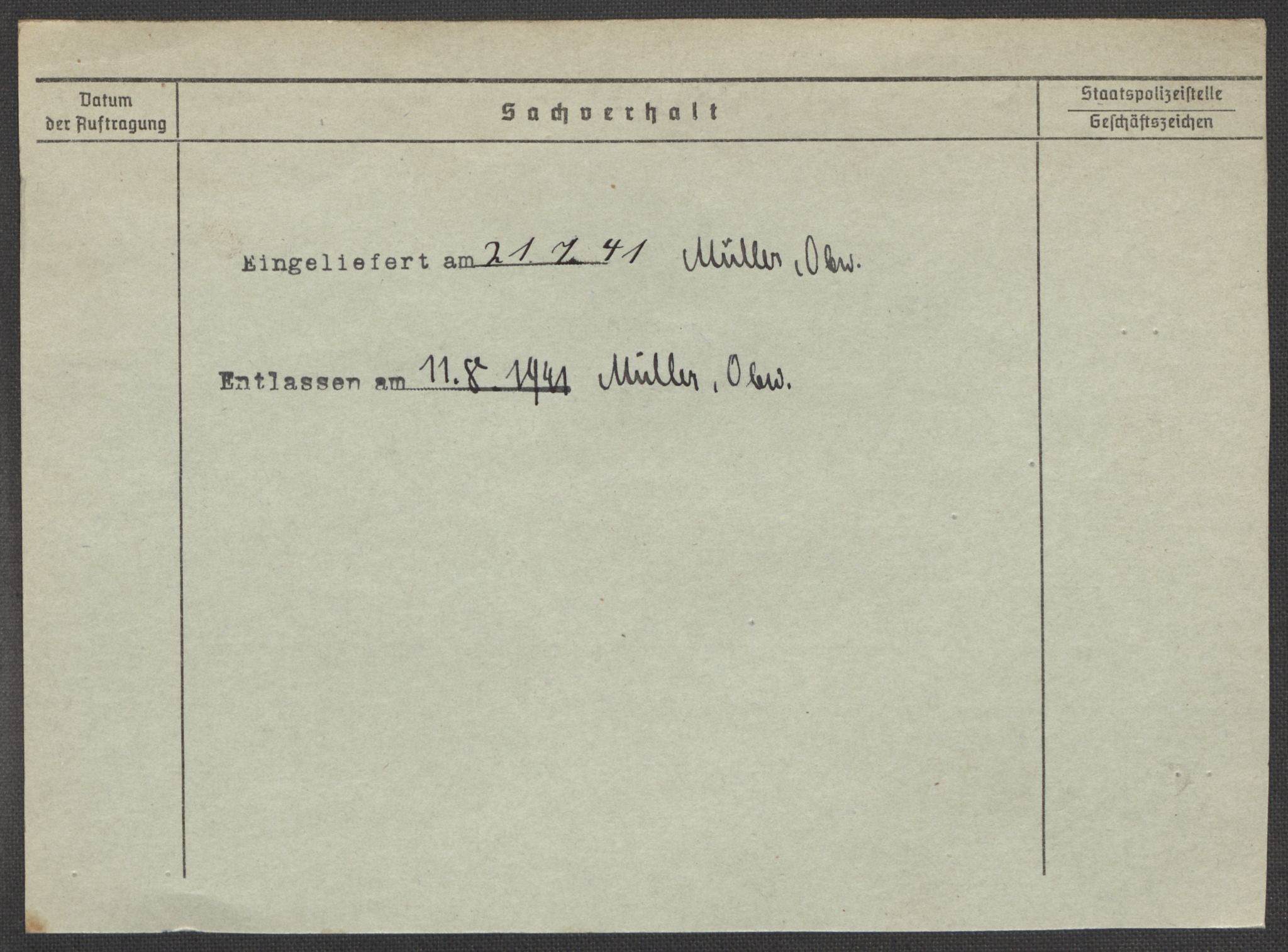 Befehlshaber der Sicherheitspolizei und des SD, AV/RA-RAFA-5969/E/Ea/Eaa/L0009: Register over norske fanger i Møllergata 19: Ru-Sy, 1940-1945, p. 1589