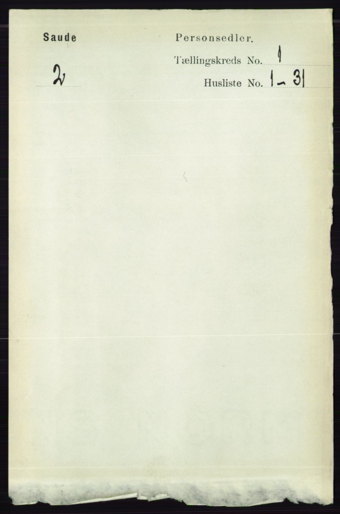 RA, 1891 census for 0822 Sauherad, 1891, p. 99