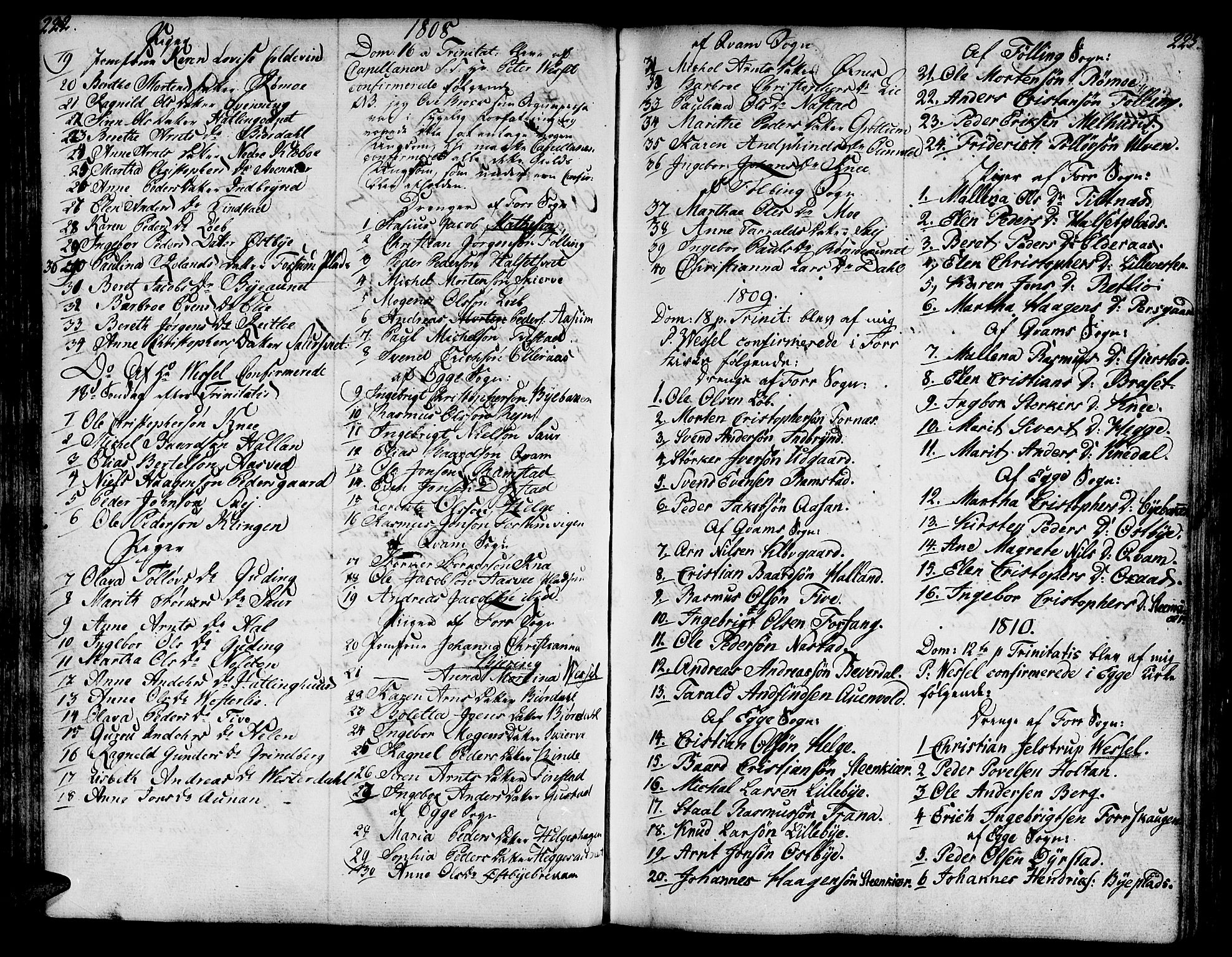 Ministerialprotokoller, klokkerbøker og fødselsregistre - Nord-Trøndelag, SAT/A-1458/746/L0440: Parish register (official) no. 746A02, 1760-1815, p. 222-223