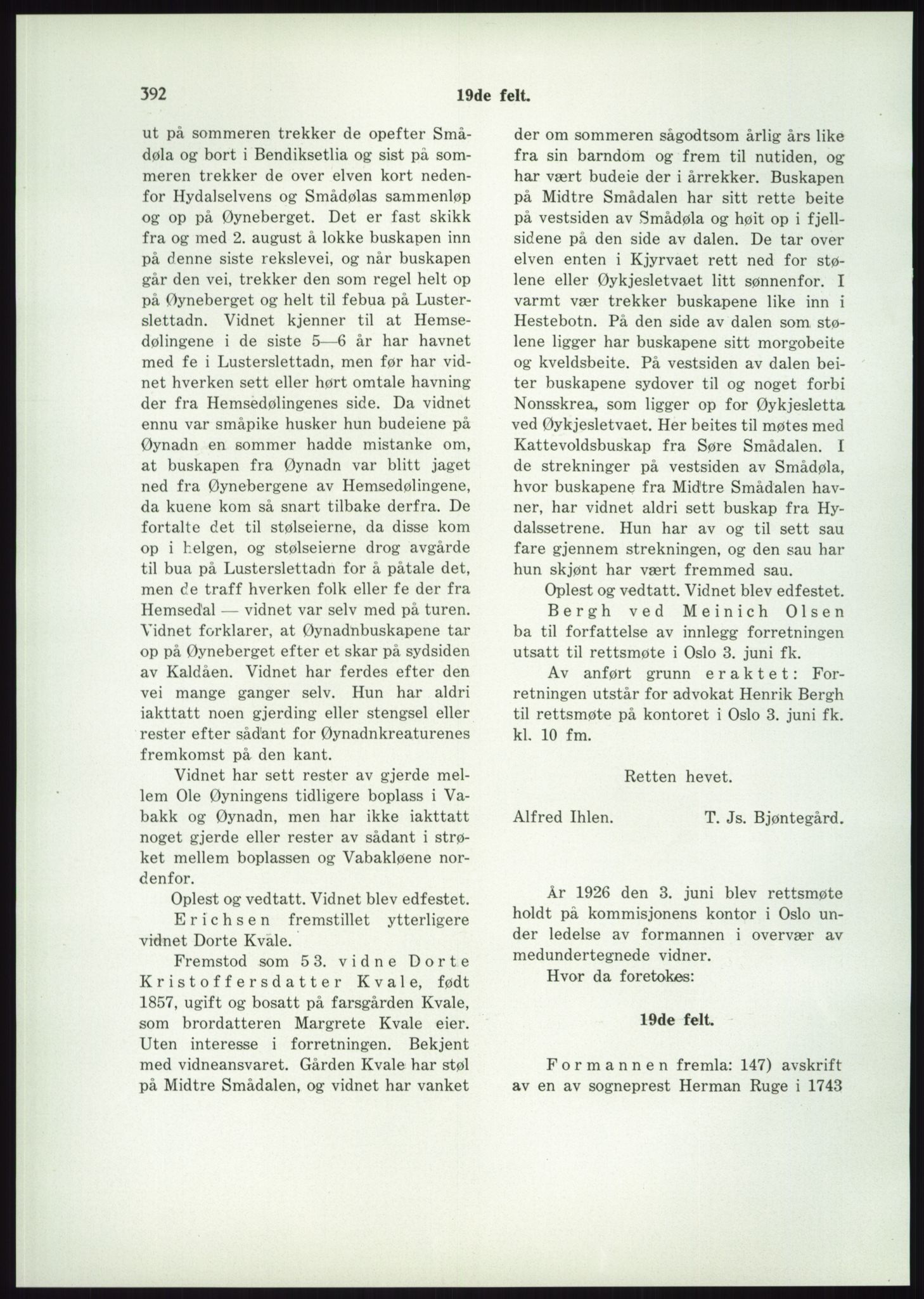 Høyfjellskommisjonen, AV/RA-S-1546/X/Xa/L0001: Nr. 1-33, 1909-1953, p. 5448