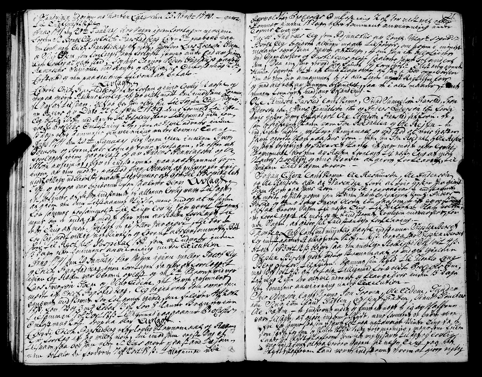 Romsdal sorenskriveri, SAT/A-4149/1/1/1A/L0012: Tingbok, 1740-1749, p. 20b-21a