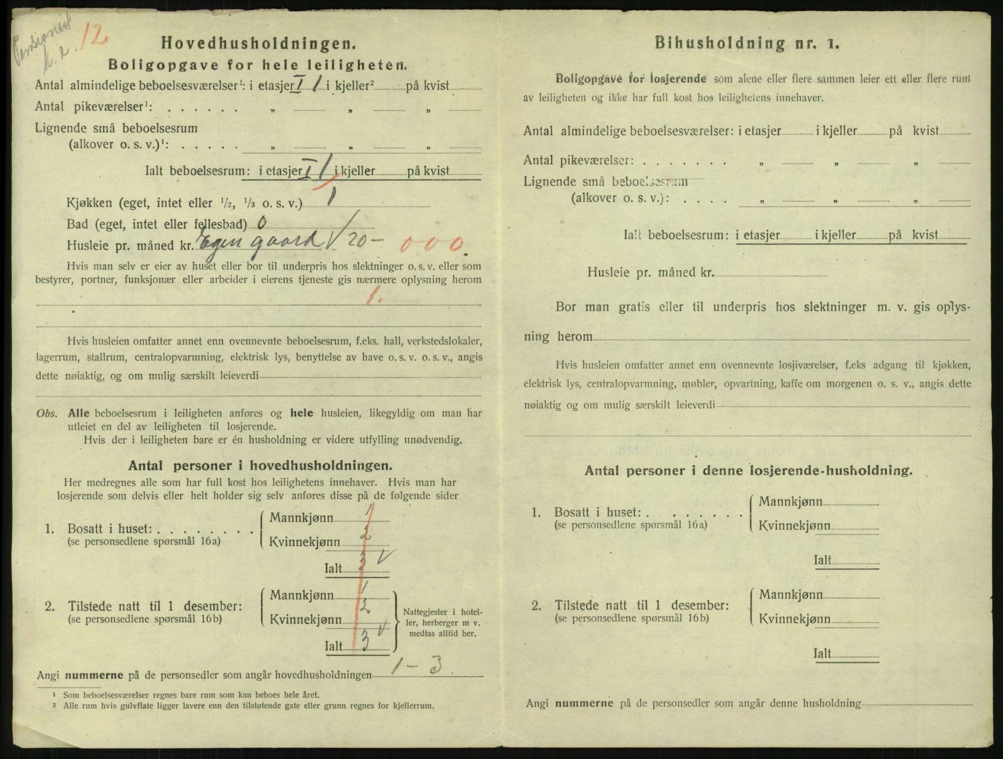 SAKO, 1920 census for Holmestrand, 1920, p. 813