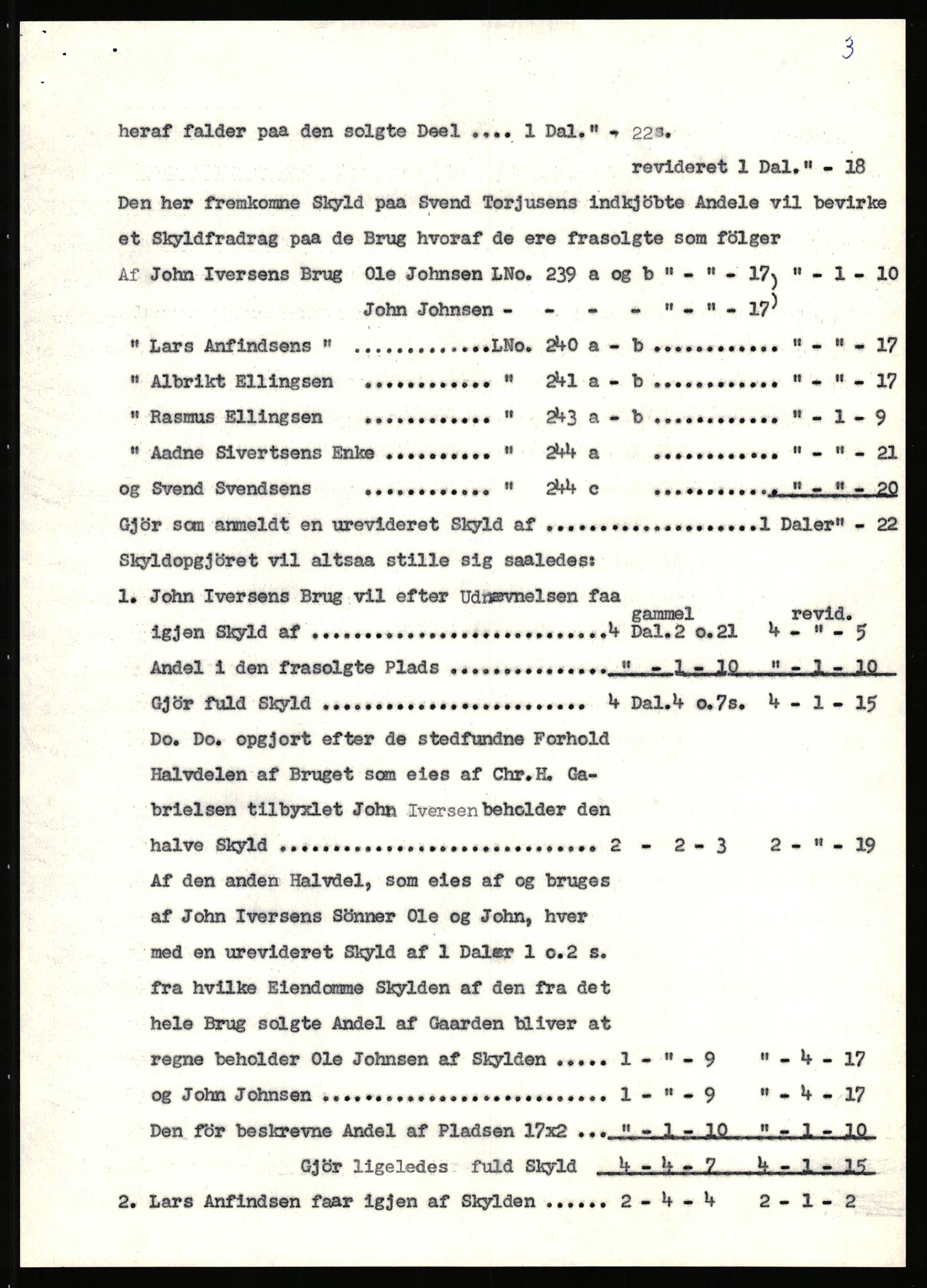 Statsarkivet i Stavanger, SAST/A-101971/03/Y/Yj/L0073: Avskrifter sortert etter gårdsnavn: Sandstøl ytre - Selland, 1750-1930, p. 441