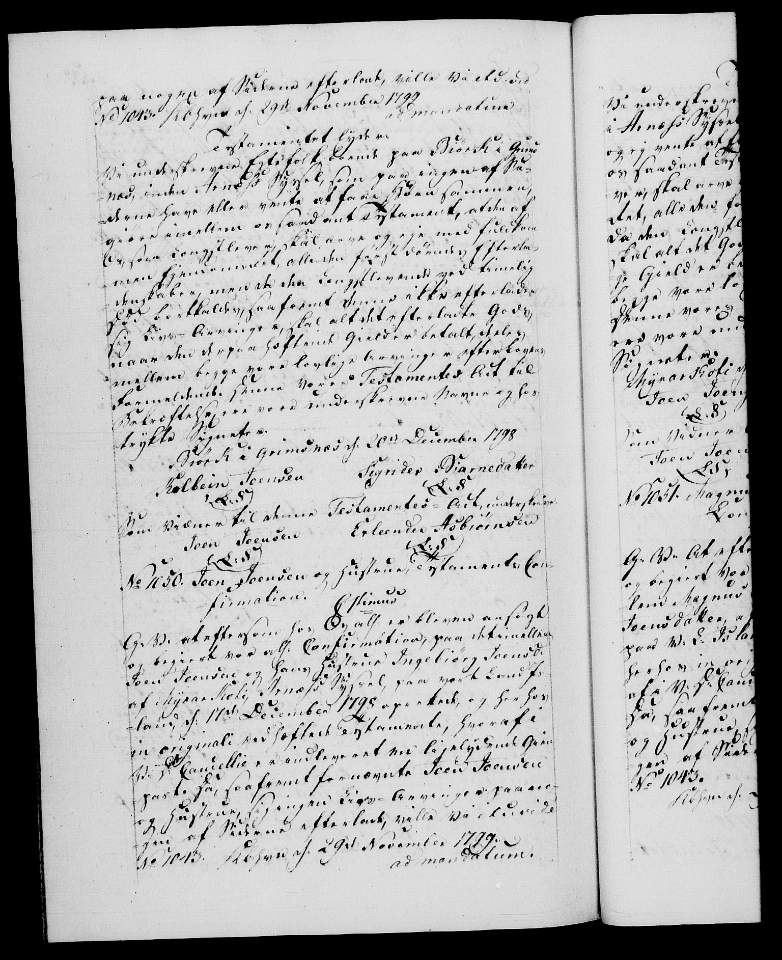 Danske Kanselli 1572-1799, AV/RA-EA-3023/F/Fc/Fca/Fcaa/L0059: Norske registre, 1799, p. 532b