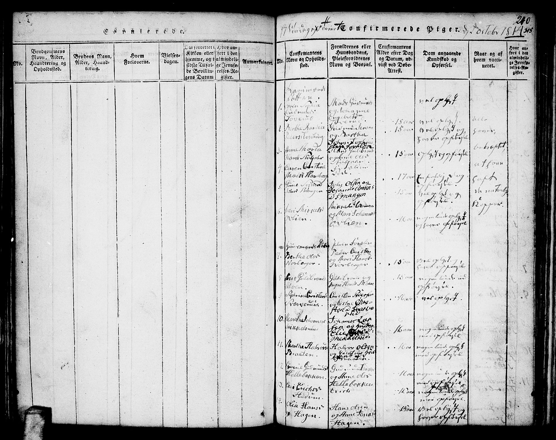 Aurskog prestekontor Kirkebøker, SAO/A-10304a/F/Fa/L0005: Parish register (official) no. I 5, 1814-1829, p. 315