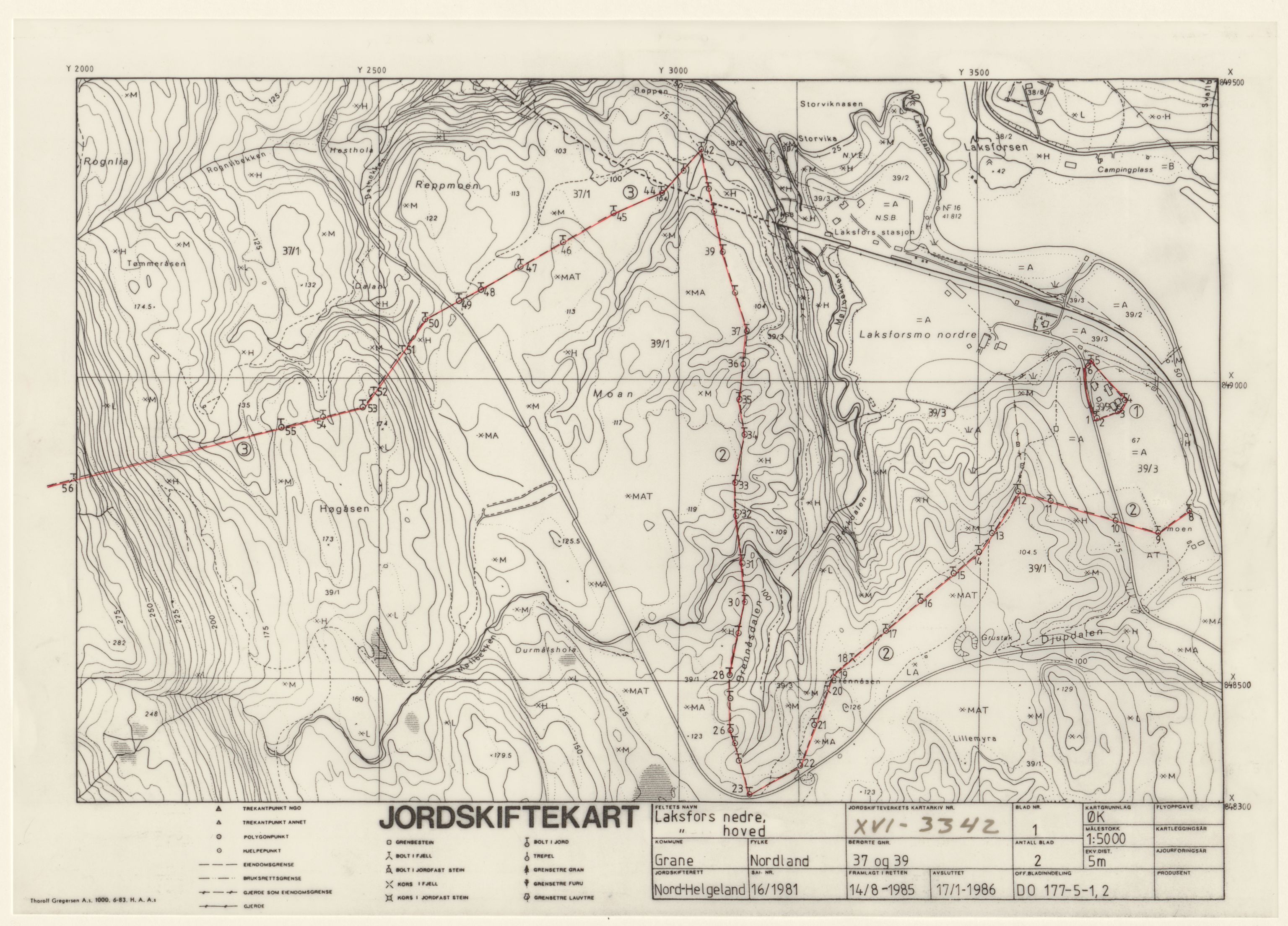 Jordskifteverkets kartarkiv, RA/S-3929/T, 1859-1988, p. 4346