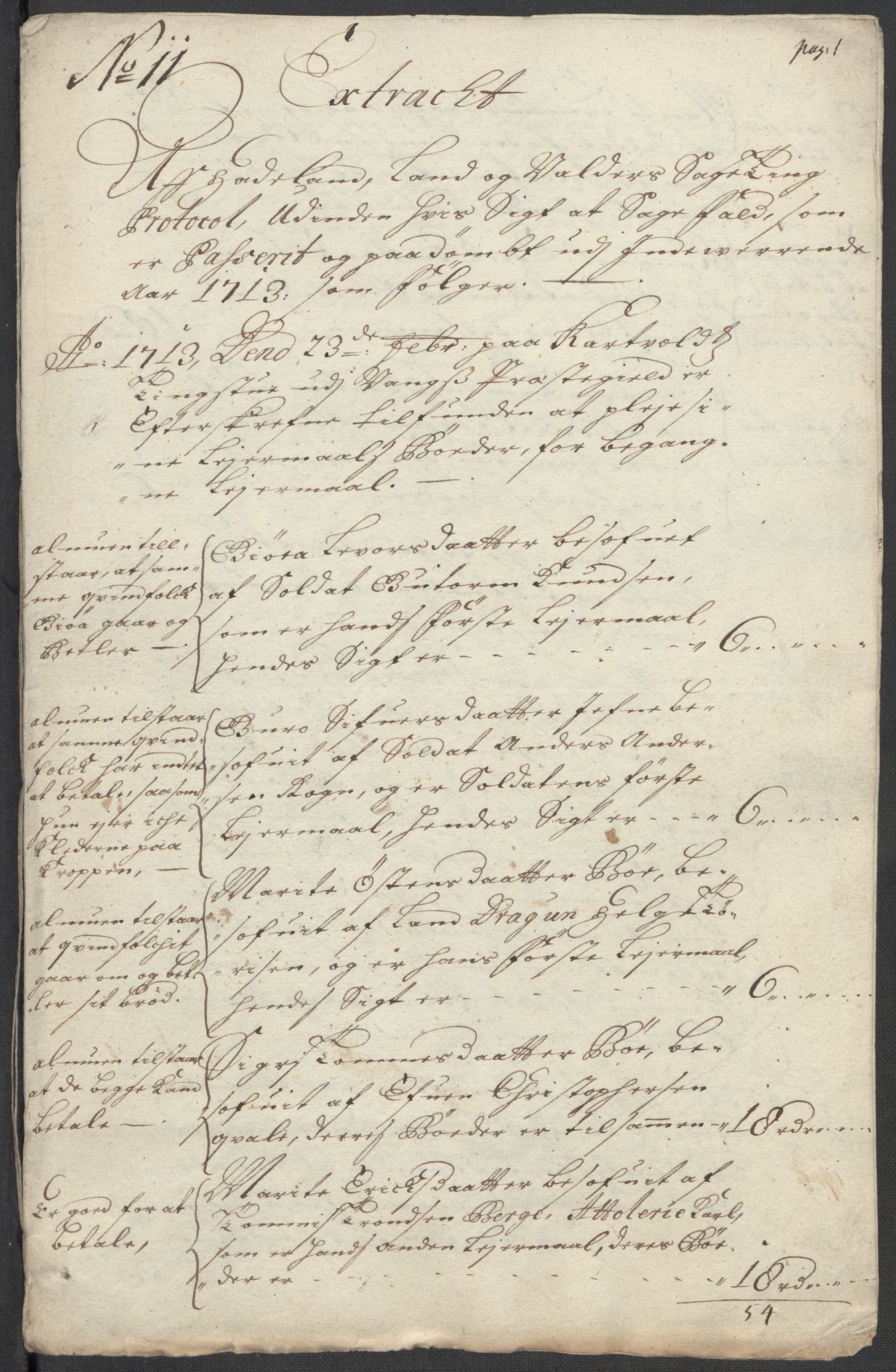 Rentekammeret inntil 1814, Reviderte regnskaper, Fogderegnskap, AV/RA-EA-4092/R18/L1311: Fogderegnskap Hadeland, Toten og Valdres, 1713, p. 119