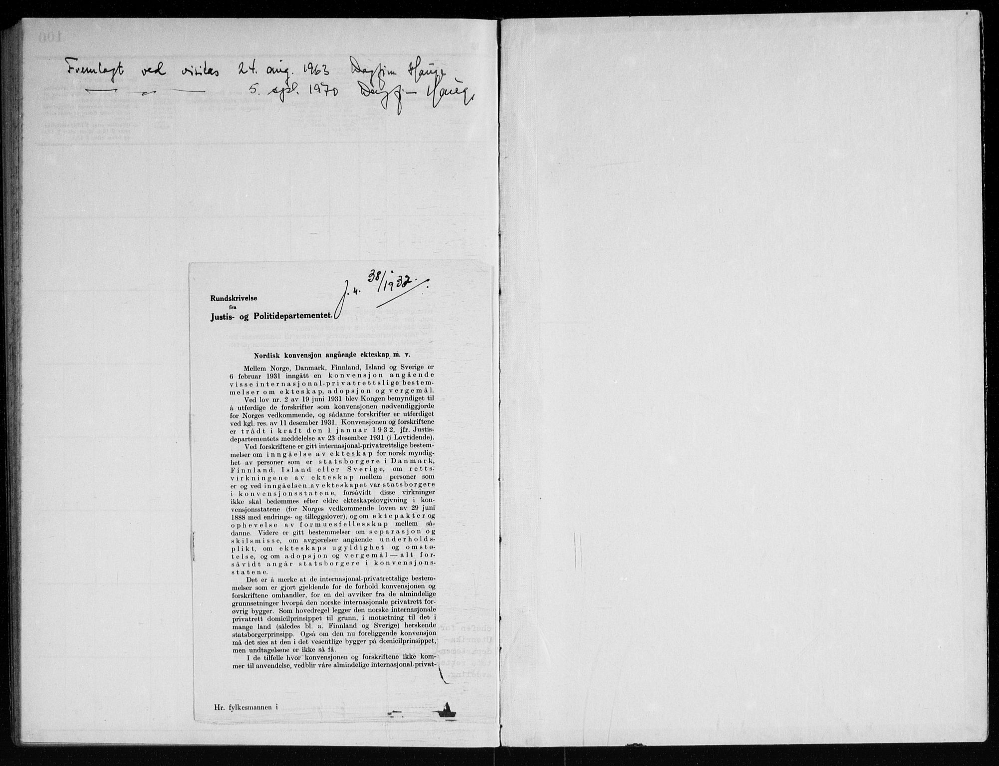 Nes kirkebøker, AV/SAKO-A-236/H/Ha/L0002: Banns register no. 2, 1955-1971