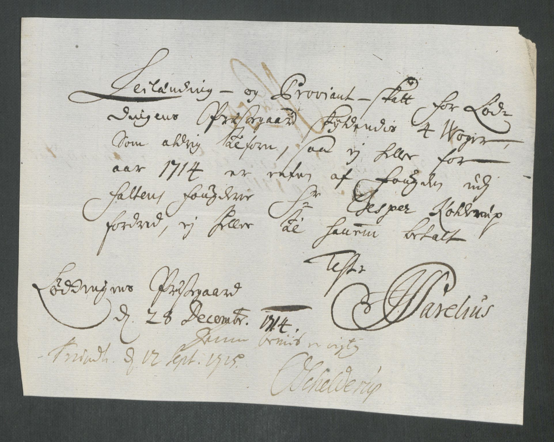 Rentekammeret inntil 1814, Reviderte regnskaper, Fogderegnskap, AV/RA-EA-4092/R66/L4584: Fogderegnskap Salten, 1714, p. 317