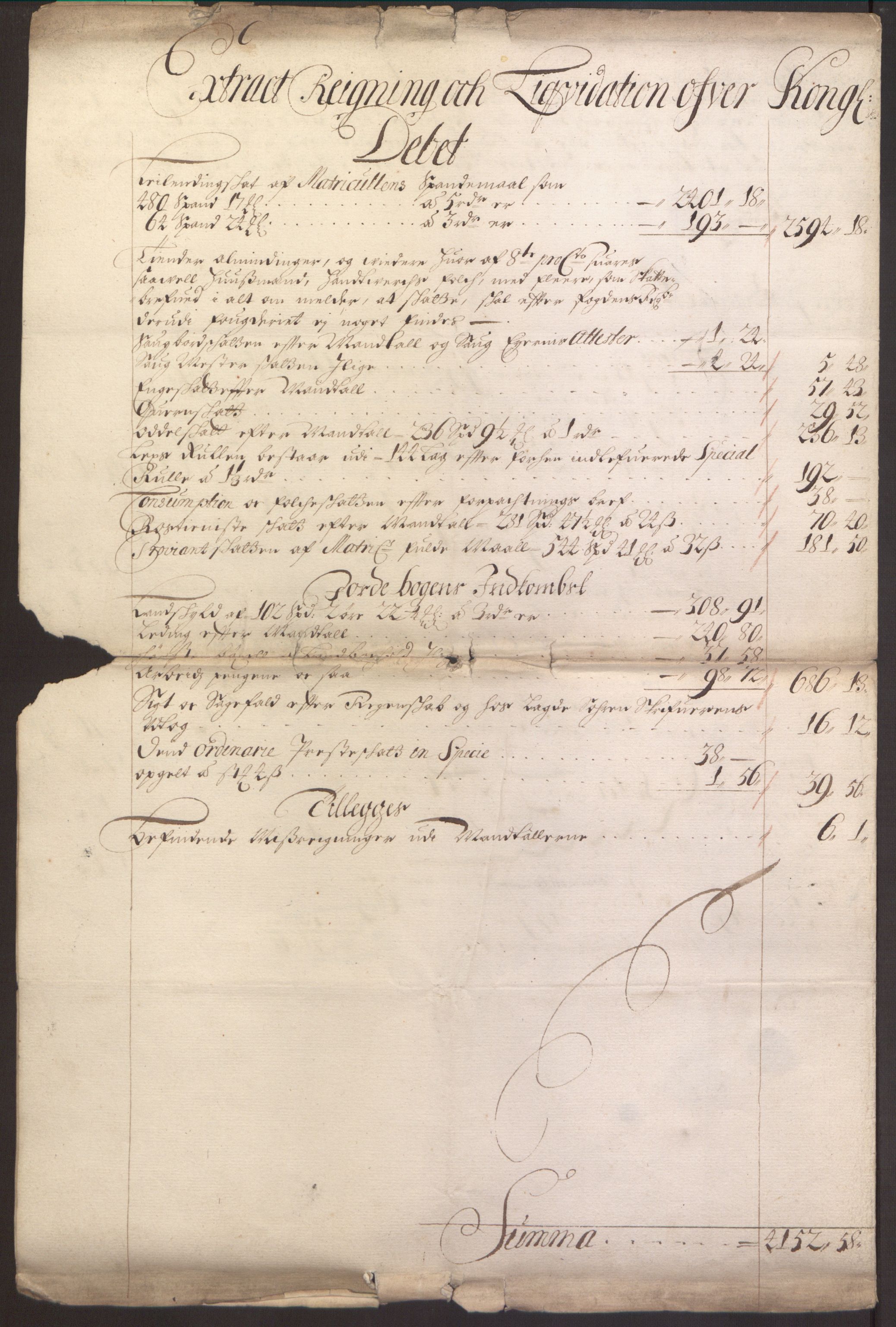 Rentekammeret inntil 1814, Reviderte regnskaper, Fogderegnskap, RA/EA-4092/R59/L3943: Fogderegnskap Gauldal, 1693, p. 33