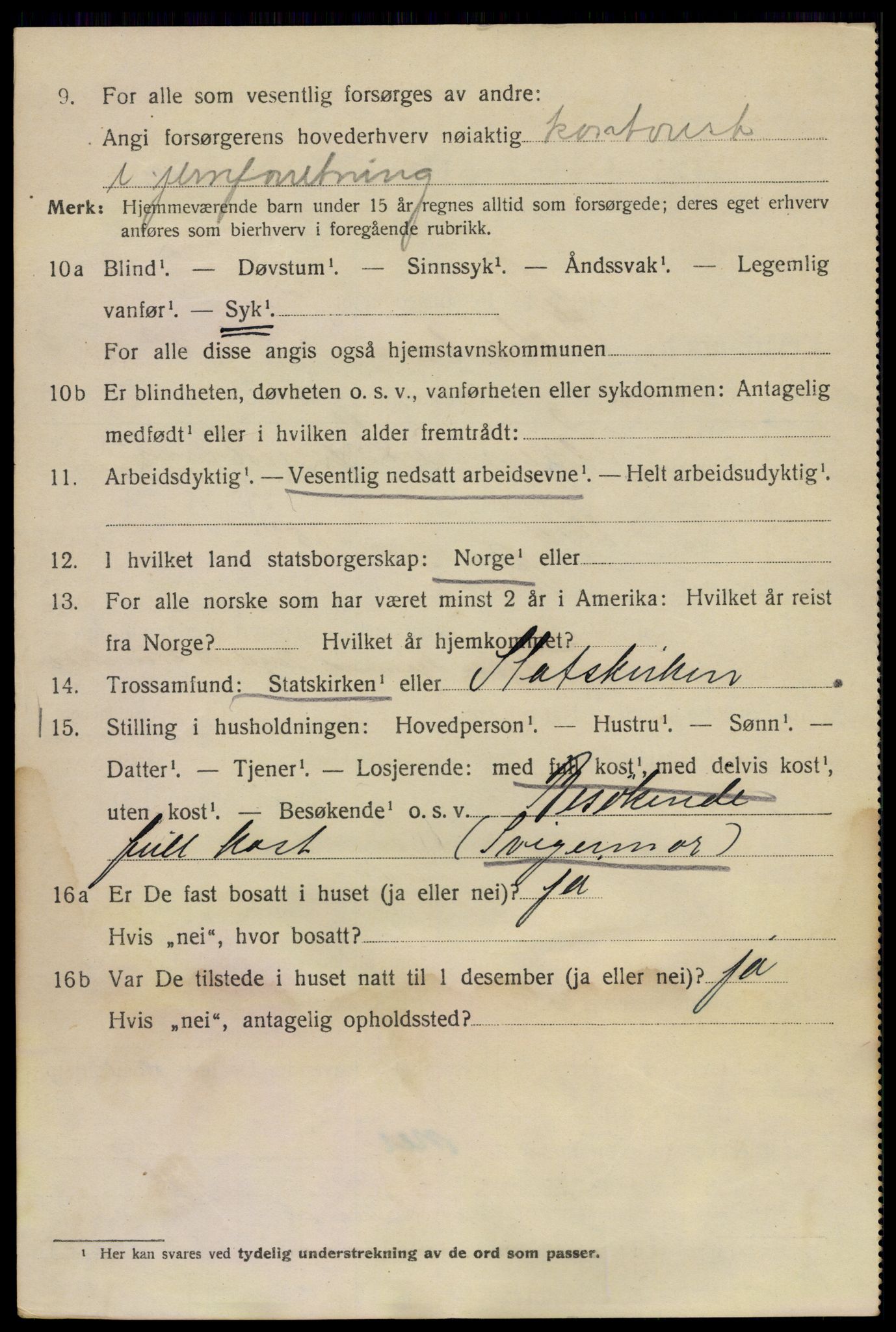 SAO, 1920 census for Kristiania, 1920, p. 342000