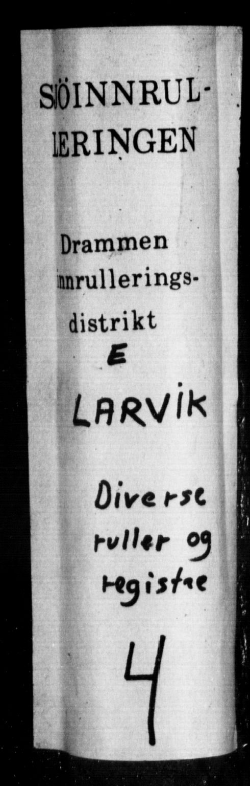 Larvik innrulleringskontor, AV/SAKO-A-787/G/Ga/L0003: Registre til annotasjon- og hovedruller, 1868-1948, p. 1