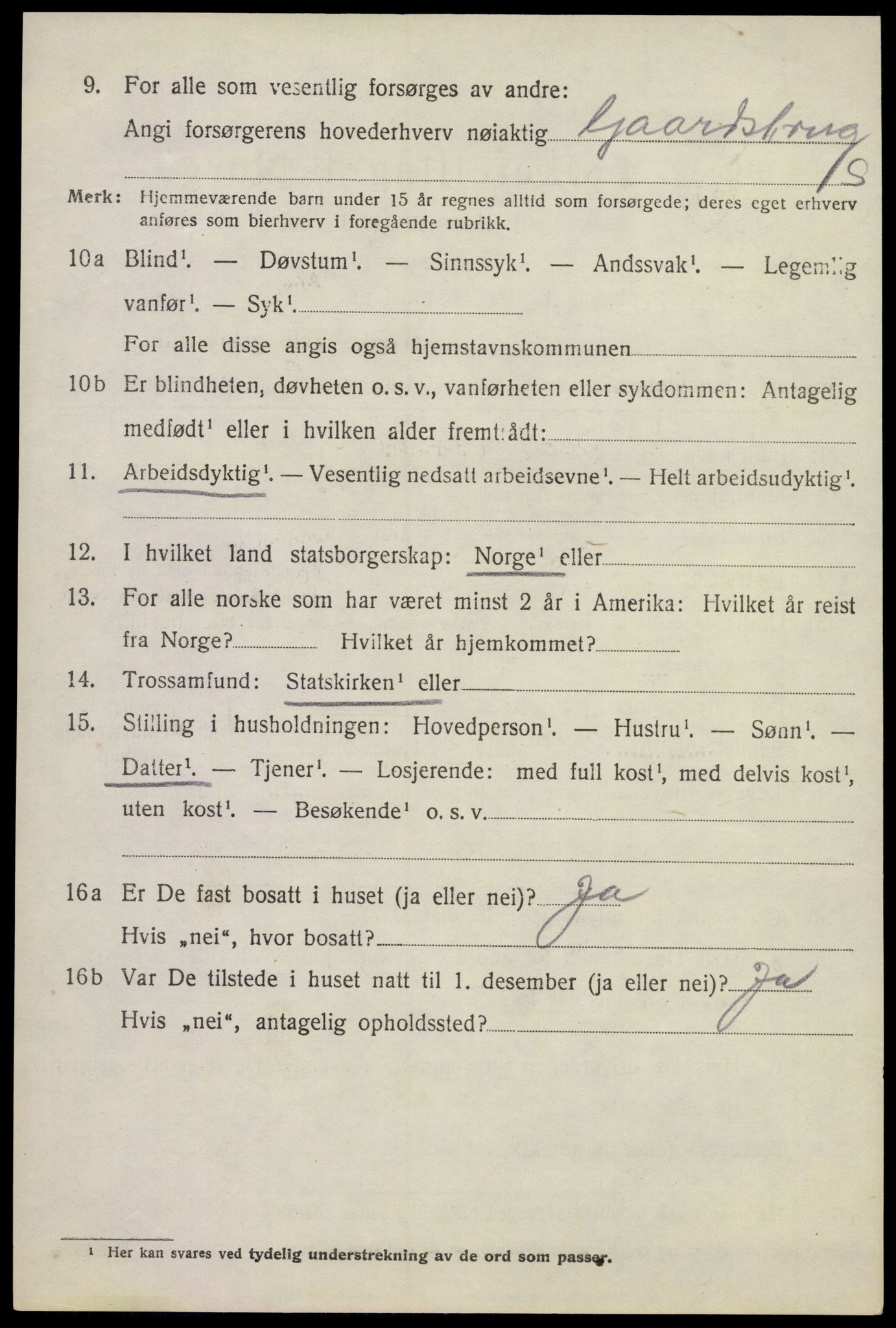 SAKO, 1920 census for Sem, 1920, p. 8152