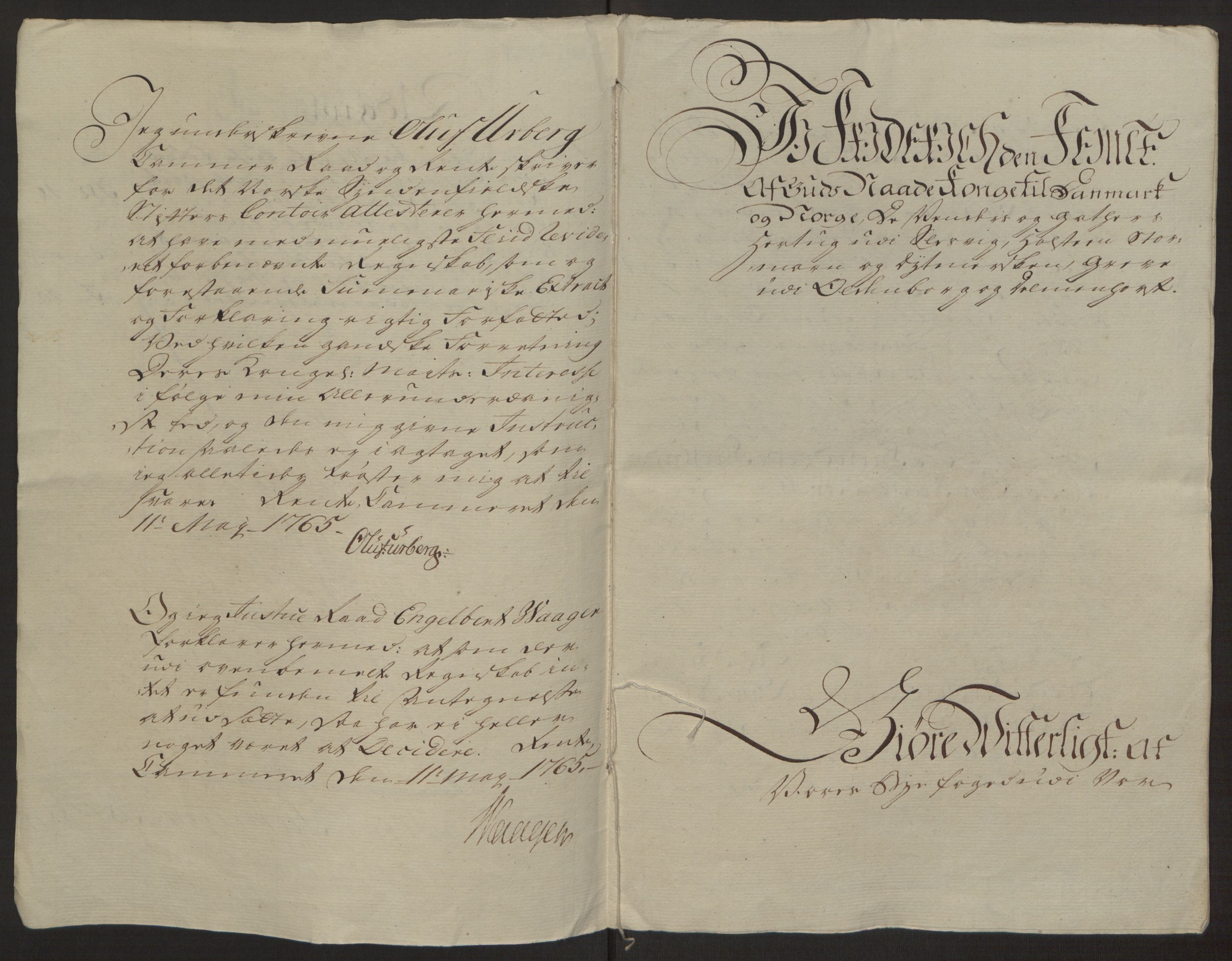 Rentekammeret inntil 1814, Reviderte regnskaper, Byregnskaper, AV/RA-EA-4066/R/Rg/L0144/0001: [G4] Kontribusjonsregnskap / Ekstraskatt, 1762-1767, p. 10