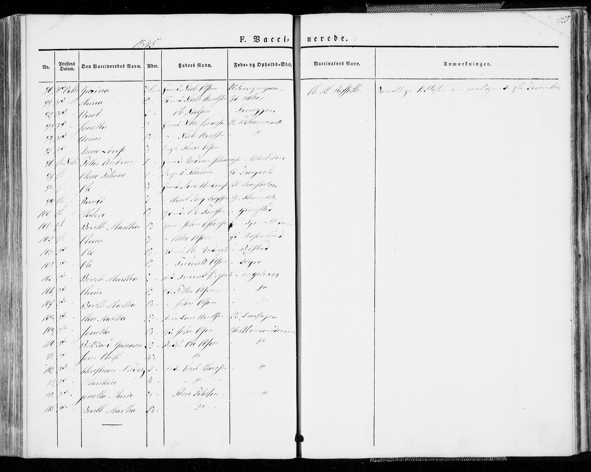 Ministerialprotokoller, klokkerbøker og fødselsregistre - Sør-Trøndelag, AV/SAT-A-1456/606/L0290: Parish register (official) no. 606A05, 1841-1847, p. 420