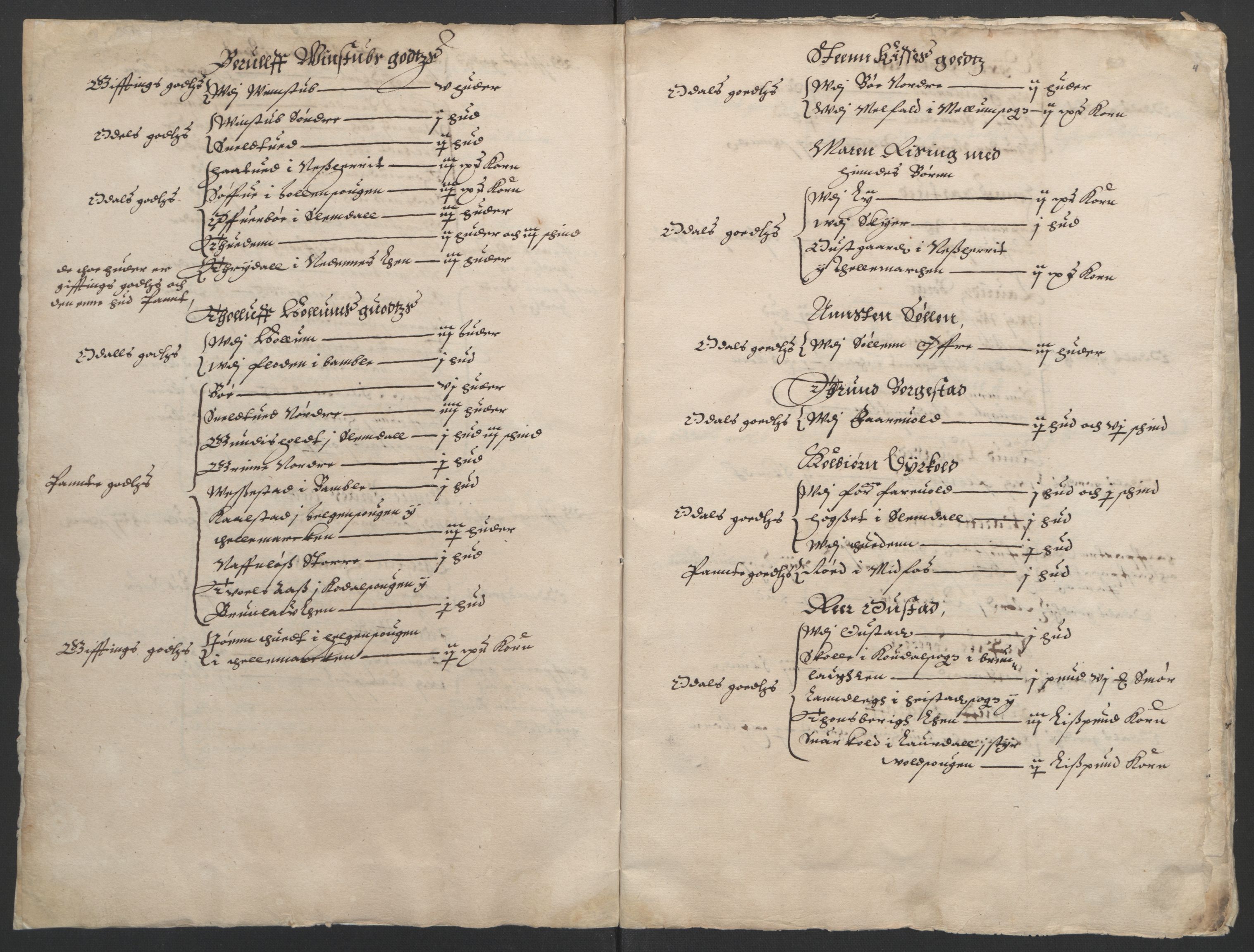 Stattholderembetet 1572-1771, RA/EA-2870/Ek/L0009/0002: Jordebøker til utlikning av rosstjeneste 1624-1626: / Odelsjordebøker for Bratsberg len, 1624, p. 6