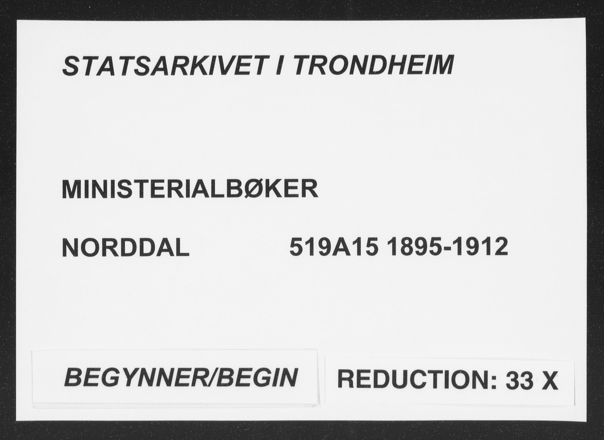 Ministerialprotokoller, klokkerbøker og fødselsregistre - Møre og Romsdal, SAT/A-1454/519/L0256: Parish register (official) no. 519A15, 1895-1912