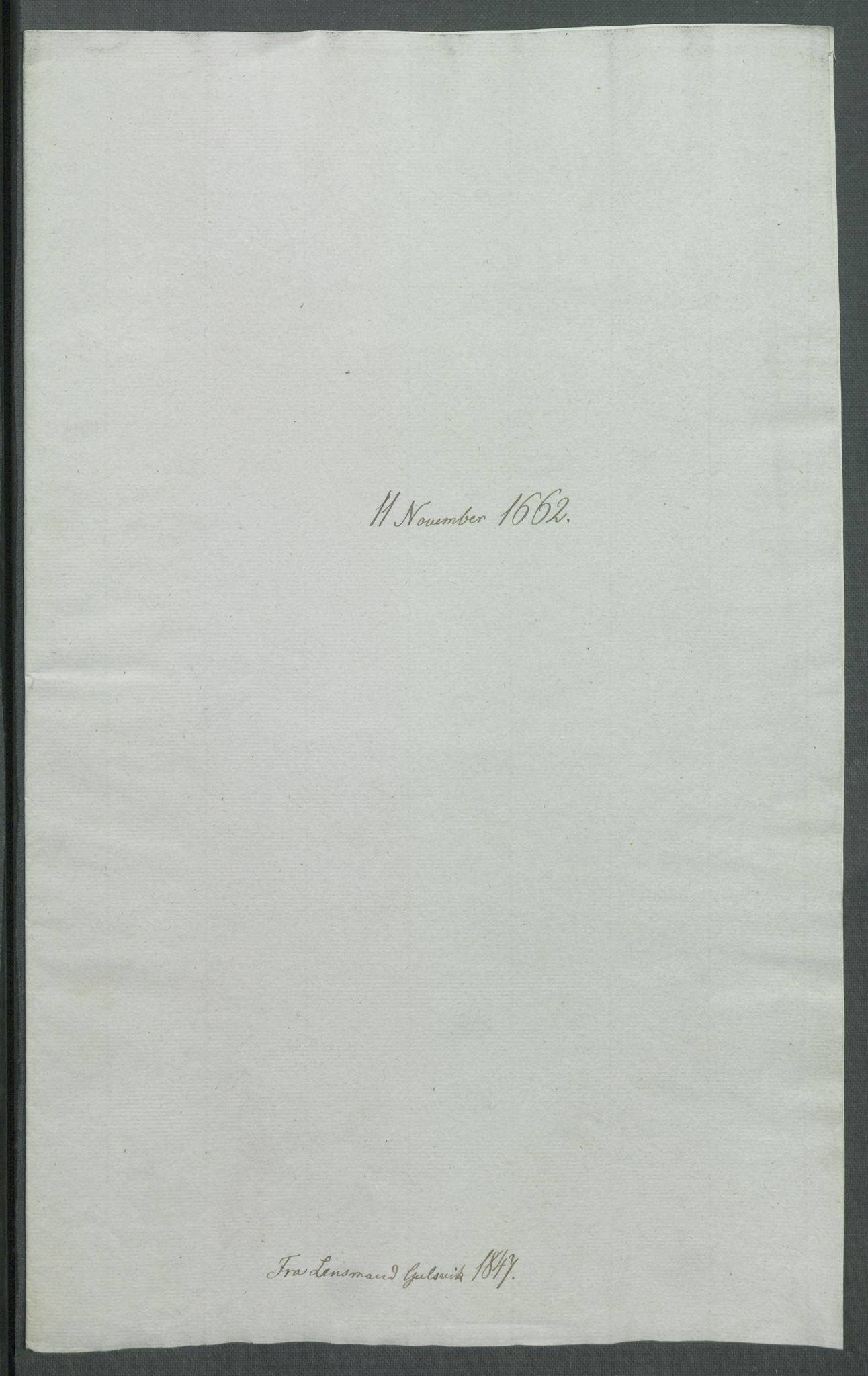 Riksarkivets diplomsamling, RA/EA-5965/F02/L0169: Dokumenter, 1661-1663, p. 146