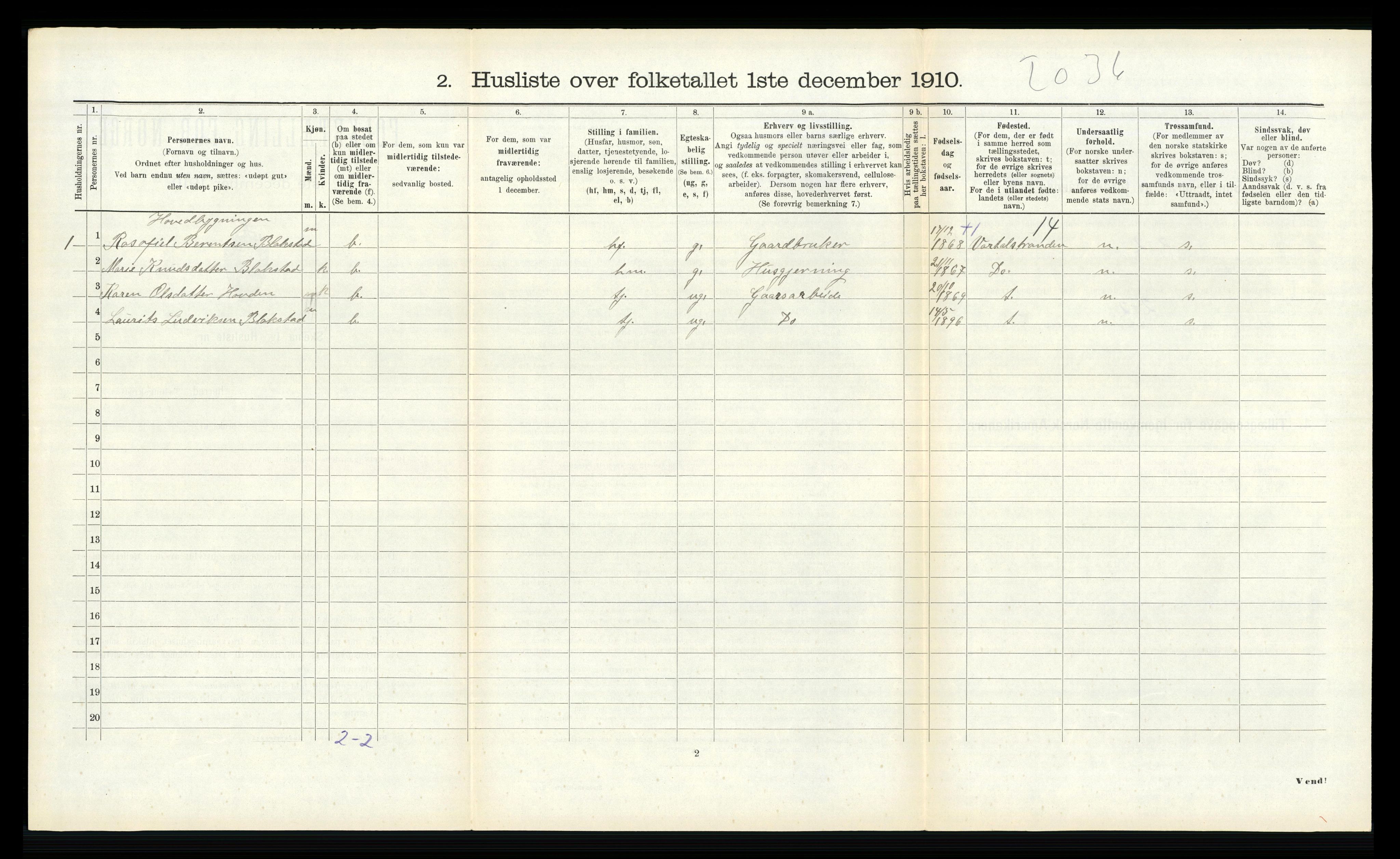 RA, 1910 census for Sykkylven, 1910, p. 766