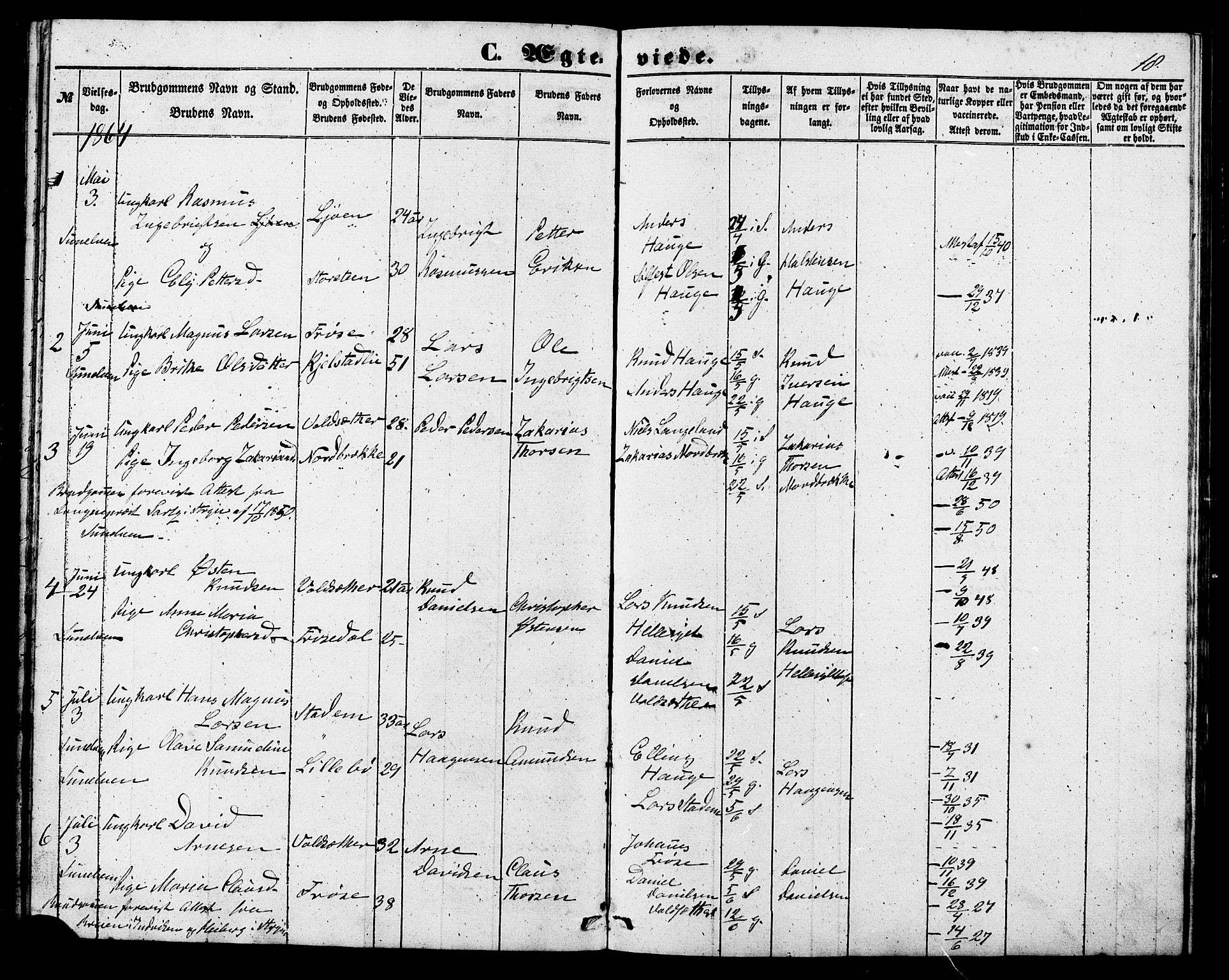 Ministerialprotokoller, klokkerbøker og fødselsregistre - Møre og Romsdal, SAT/A-1454/517/L0224: Parish register (official) no. 517A04, 1853-1880, p. 18