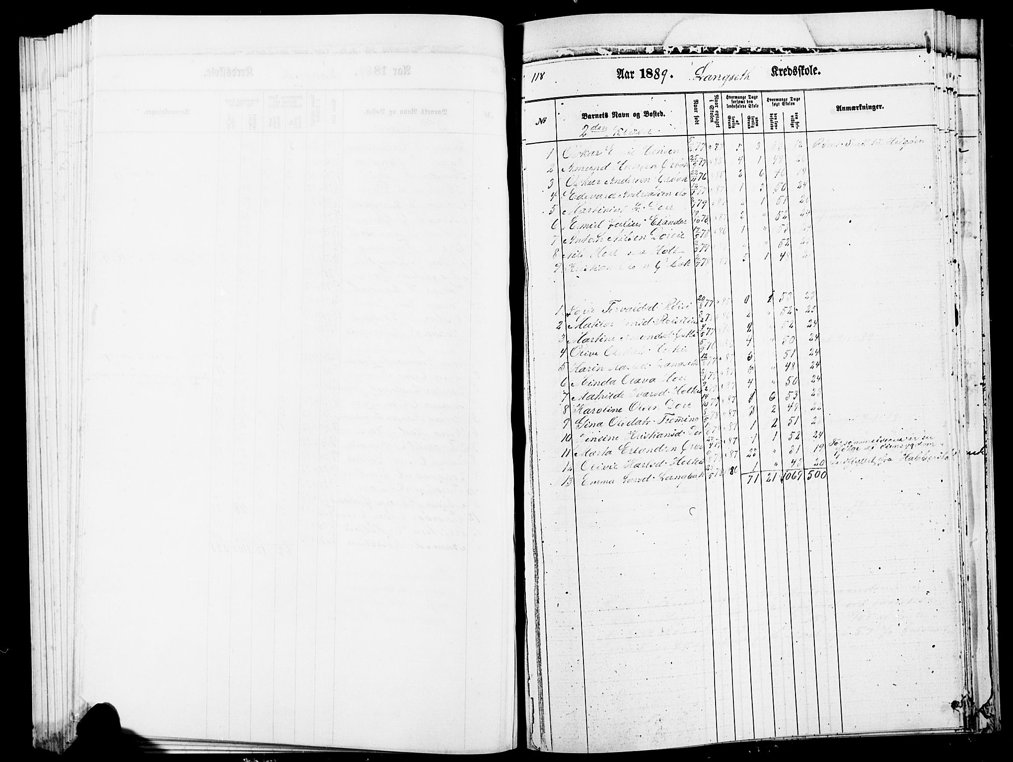 Eidsvoll prestekontor Kirkebøker, AV/SAO-A-10888/O/Oa/L0004: Other parish register no. 4, 1870-1896, p. 118