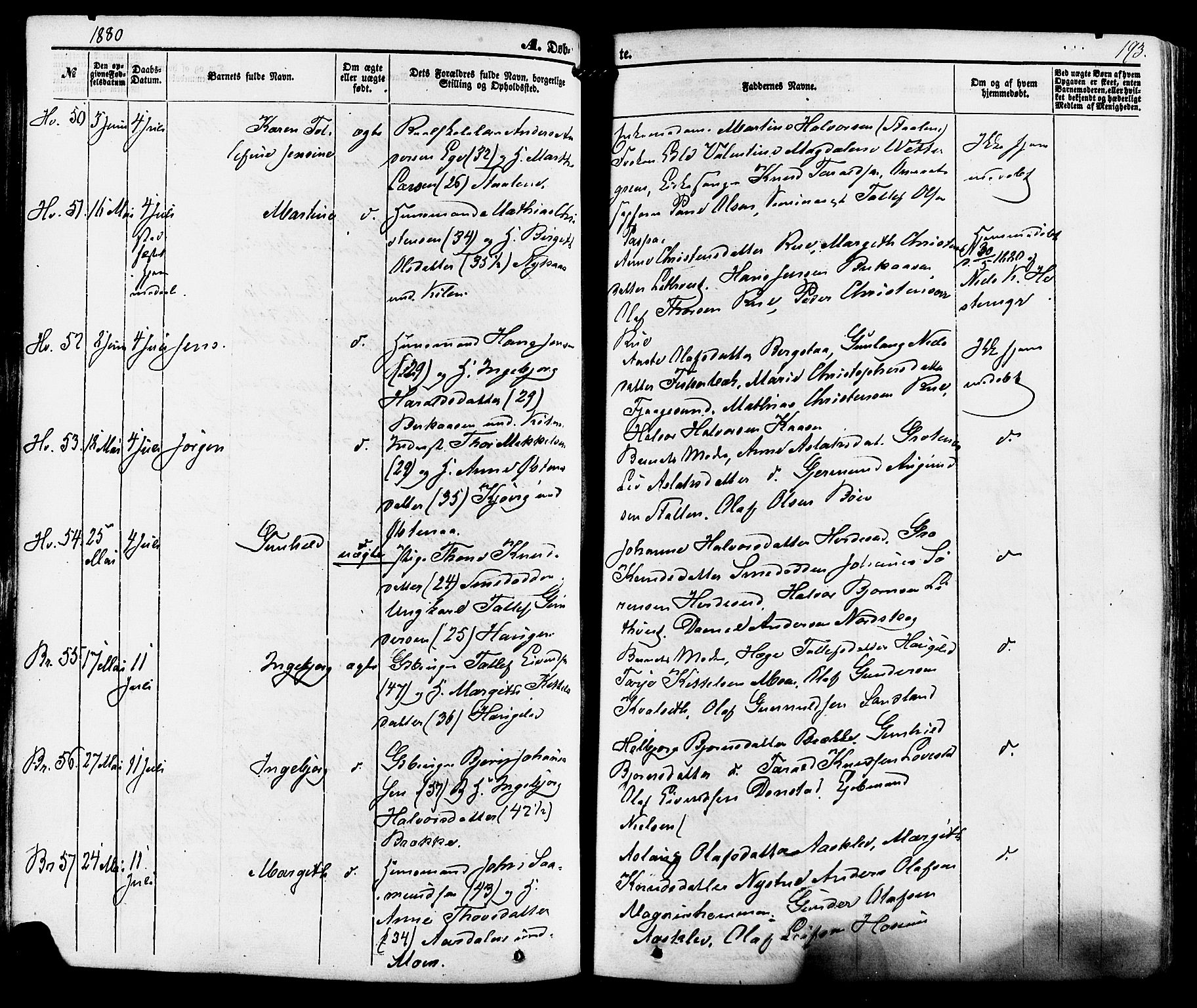 Kviteseid kirkebøker, AV/SAKO-A-276/F/Fa/L0007: Parish register (official) no. I 7, 1859-1881, p. 193