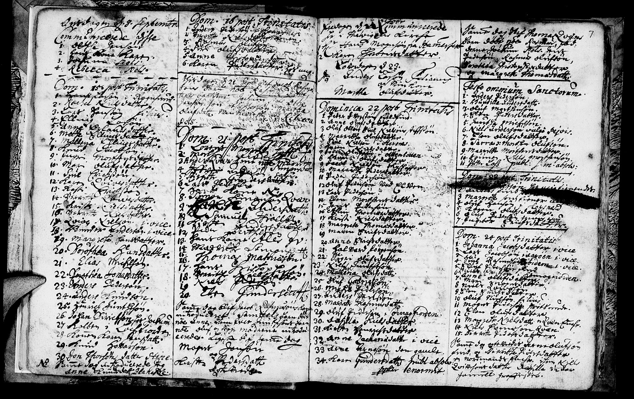 Talvik sokneprestkontor, AV/SATØ-S-1337/H/Ha/L0001kirke: Parish register (official) no. 1, 1705-1729, p. 7