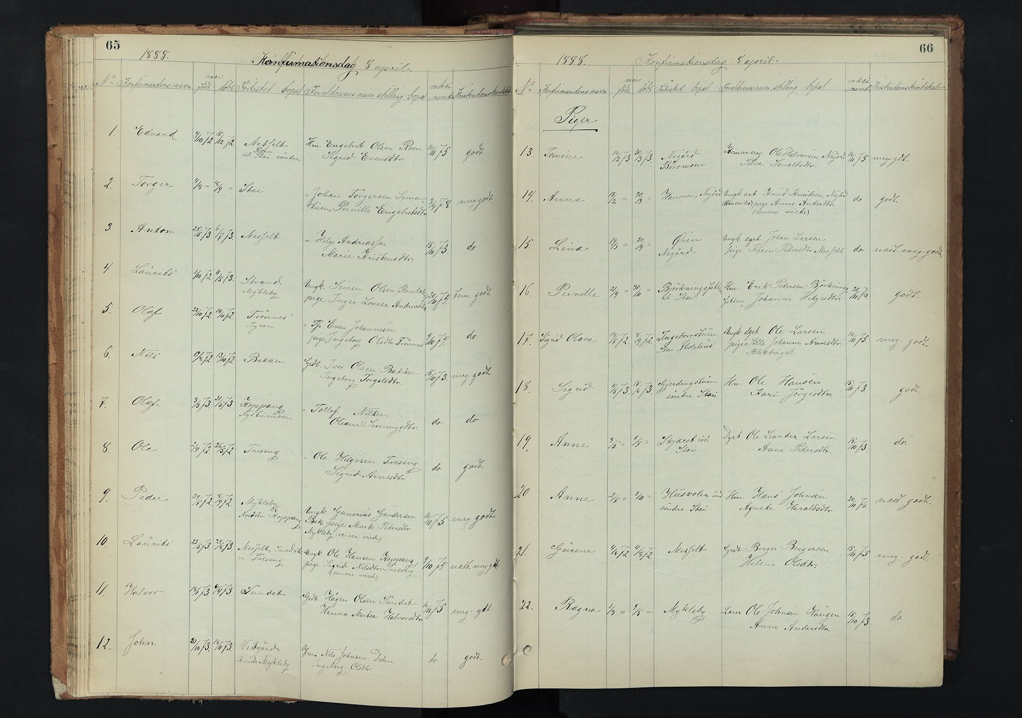 Stor-Elvdal prestekontor, AV/SAH-PREST-052/H/Ha/Hab/L0002: Parish register (copy) no. 2, 1860-1894, p. 65-66