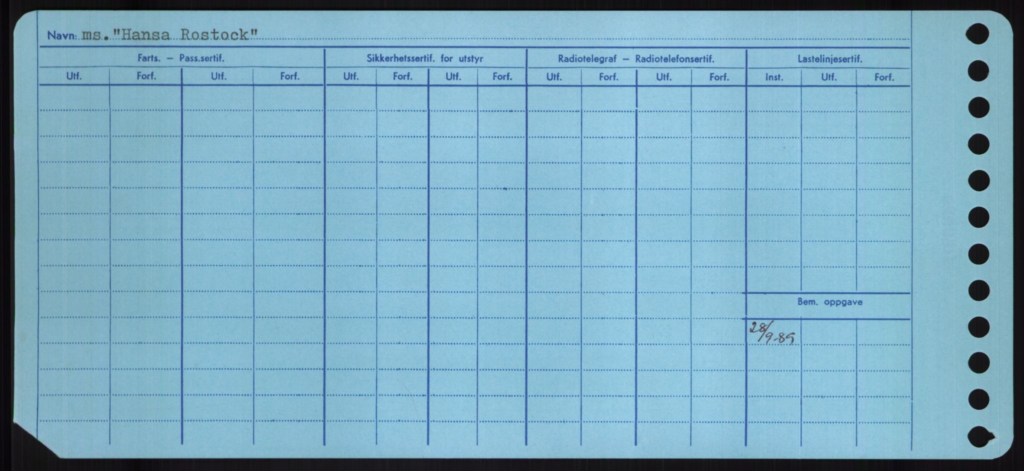 Sjøfartsdirektoratet med forløpere, Skipsmålingen, RA/S-1627/H/Hd/L0014: Fartøy, H-Havl, p. 250