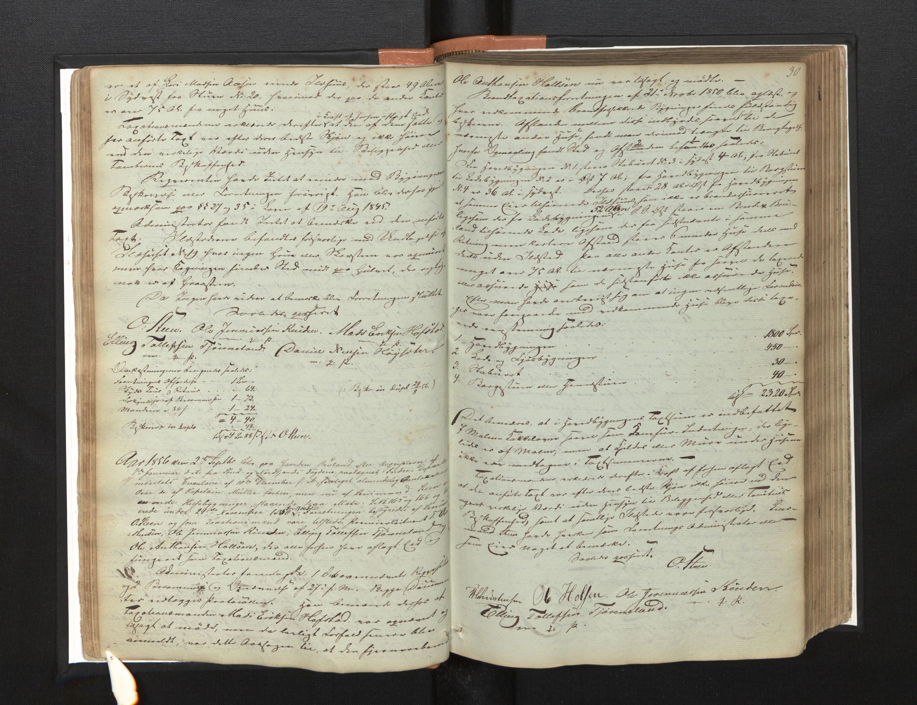 Lensmannen i Førde, AV/SAB-A-27401/0012/L0001: Branntakstprotokoll, 1846-1879, p. 29b-30a