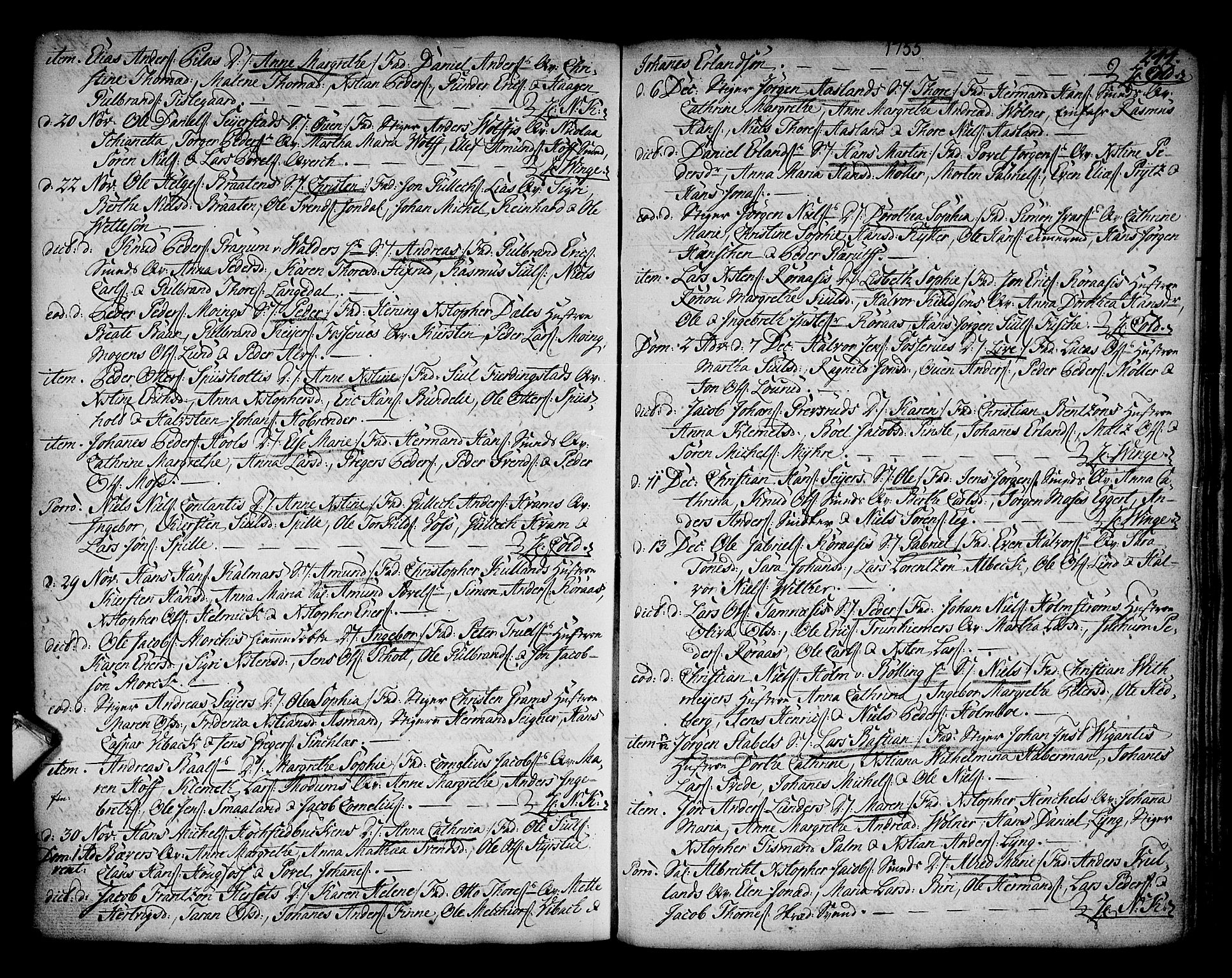 Kongsberg kirkebøker, SAKO/A-22/F/Fa/L0003: Parish register (official) no. I 3, 1744-1755, p. 244