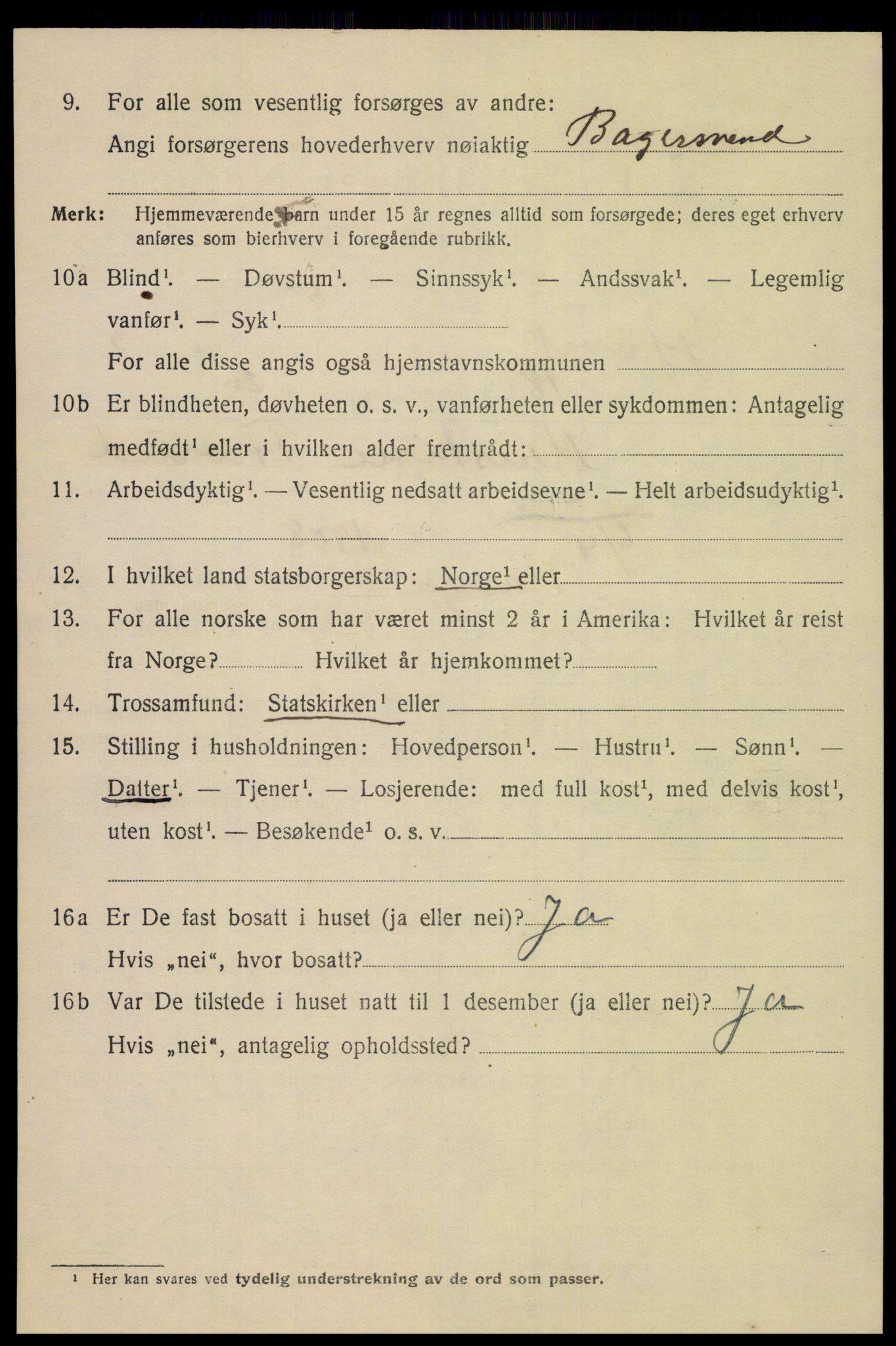 SAH, 1920 census for Gjøvik, 1920, p. 6567