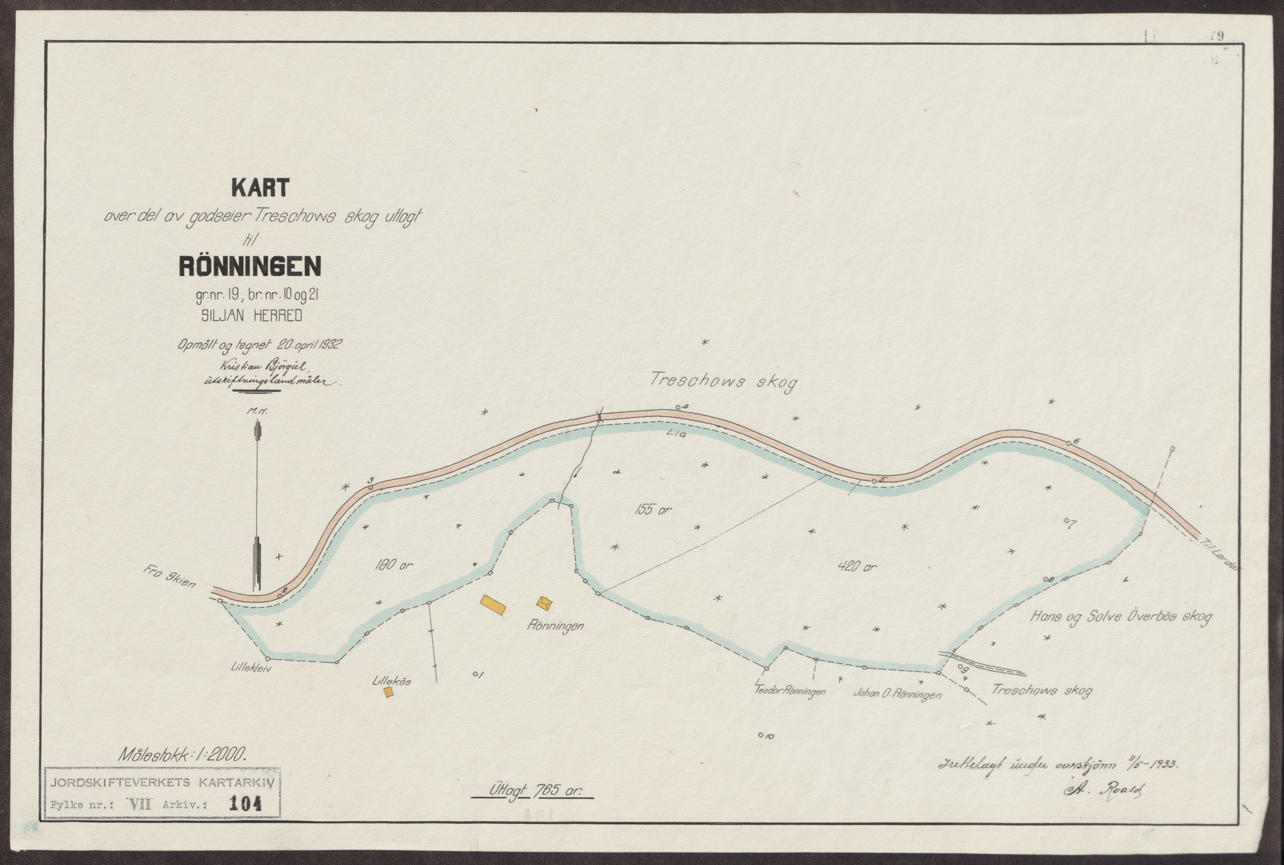 Jordskifteverkets kartarkiv, RA/S-3929/T, 1859-1988, p. 137