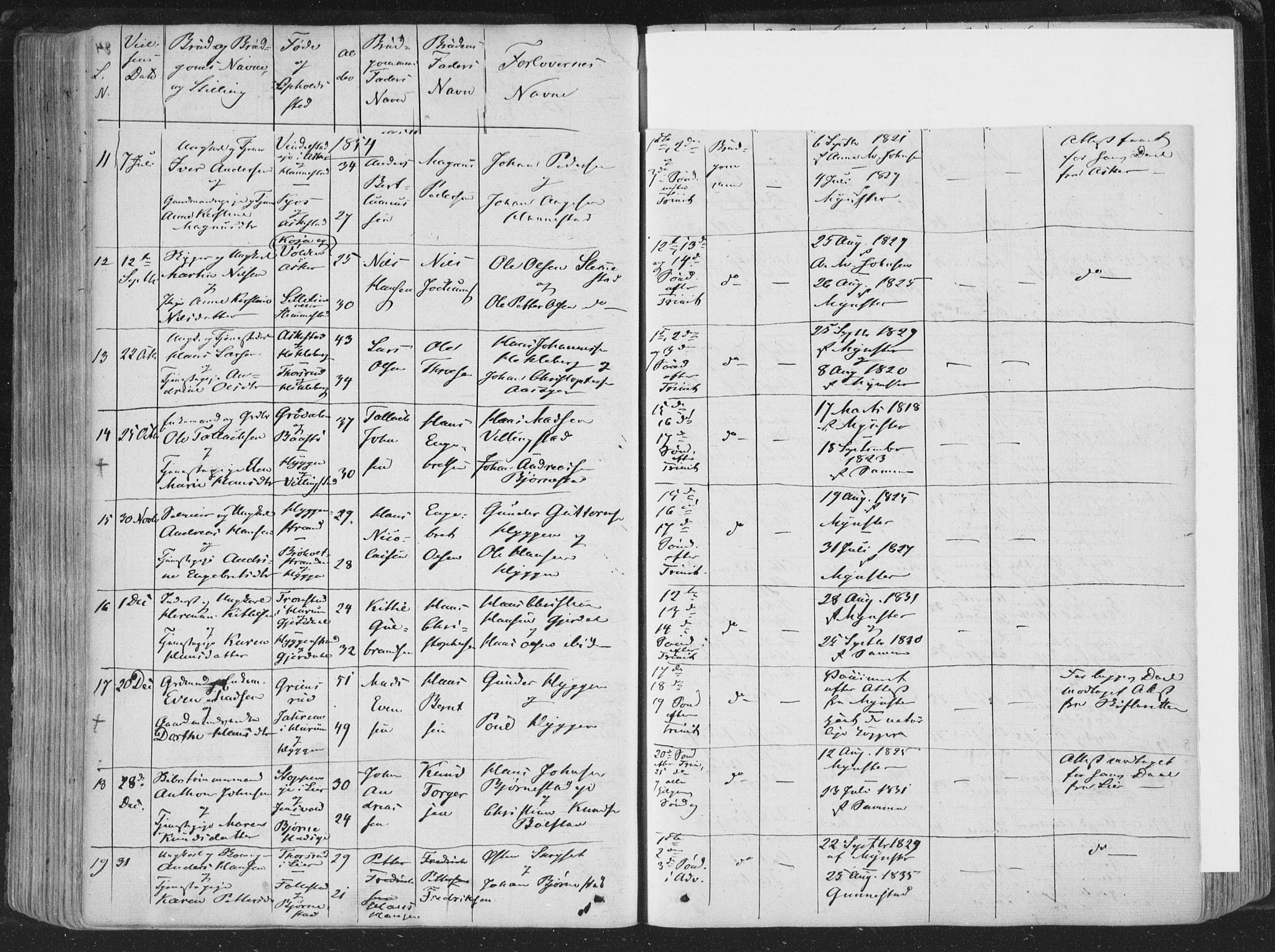 Røyken kirkebøker, AV/SAKO-A-241/F/Fa/L0005: Parish register (official) no. 5, 1833-1856, p. 186