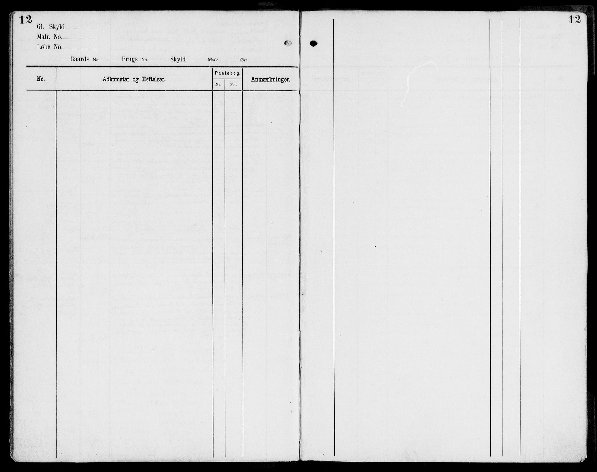 Midhordland sorenskriveri, SAB/A-3001/1/G/Ga/Gab/L0053a: Mortgage register no. II.A.b.53a, p. 12