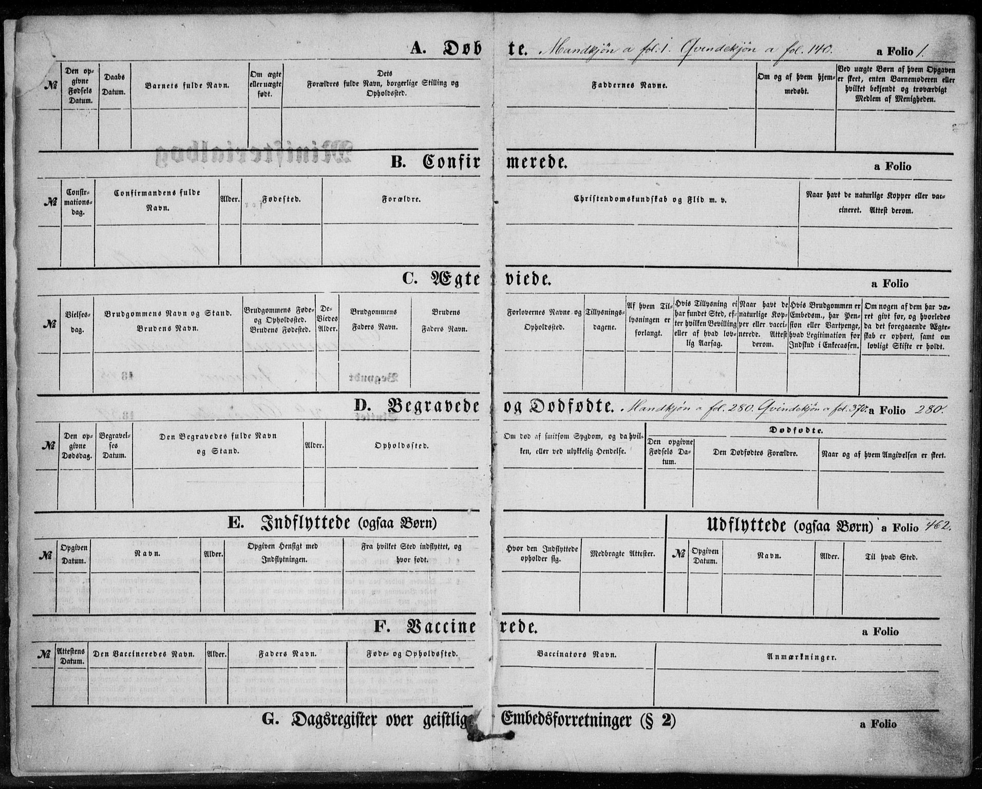 Bragernes kirkebøker, AV/SAKO-A-6/F/Fb/L0002: Parish register (official) no. II 2, 1848-1859