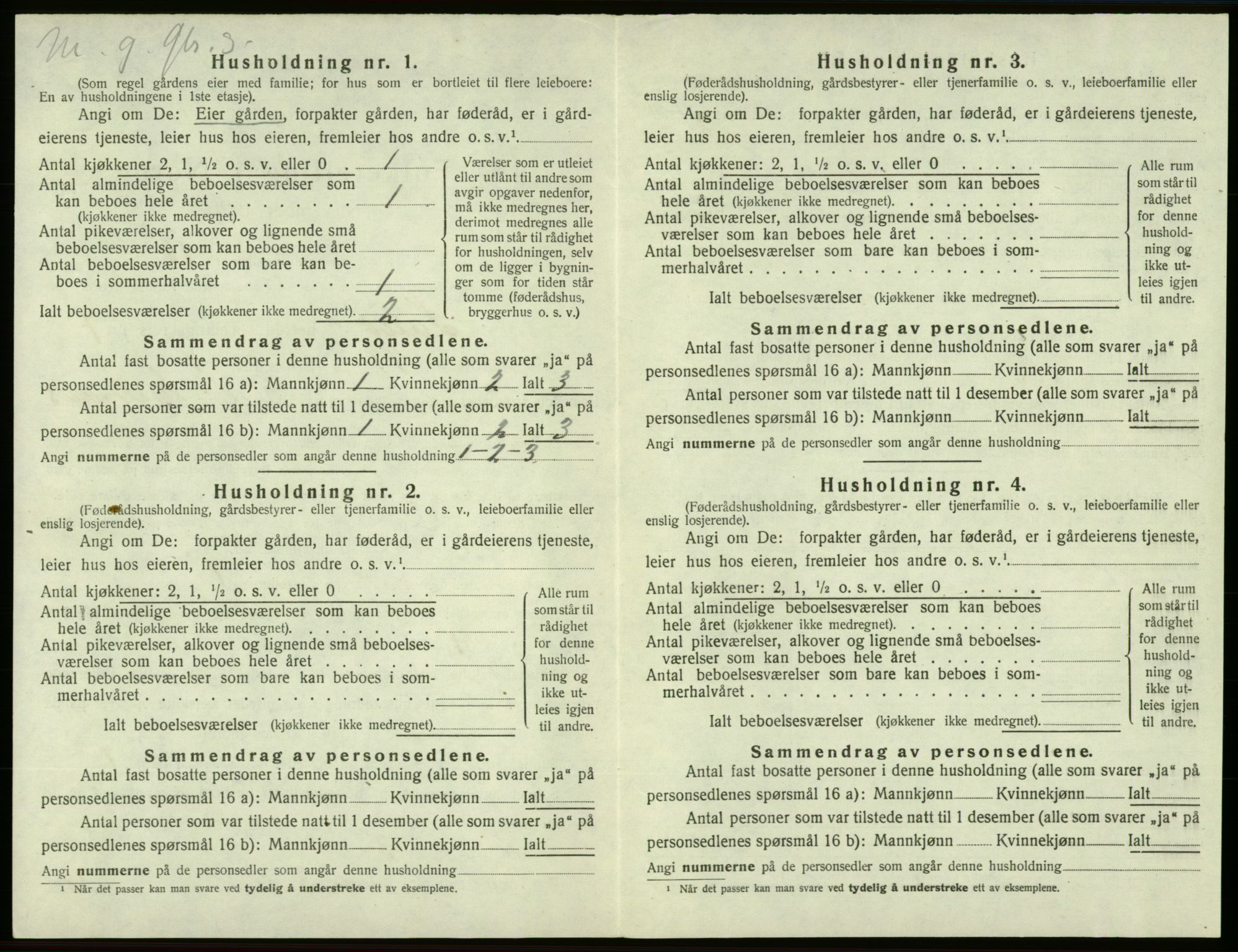 SAB, 1920 census for Sveio, 1920, p. 531