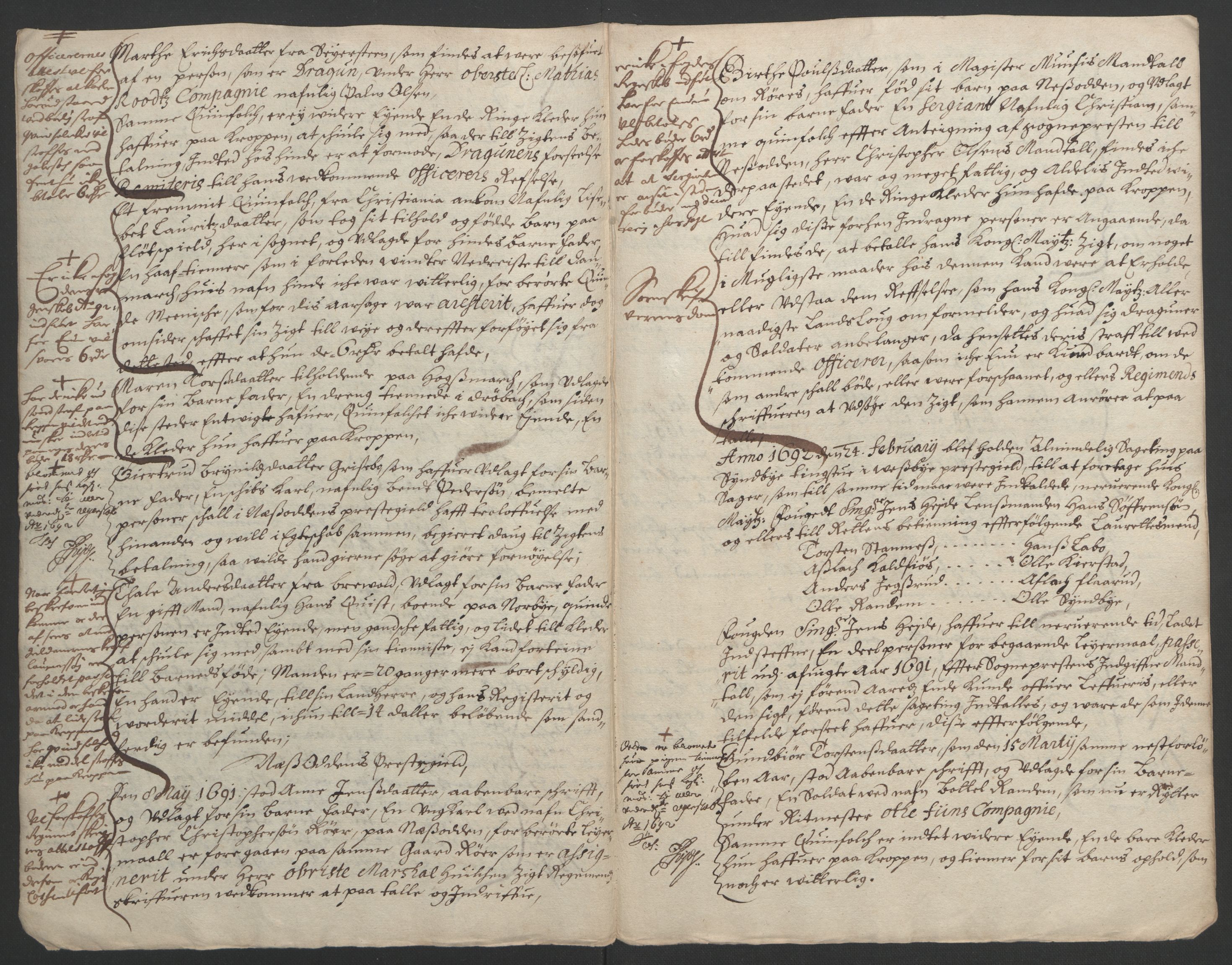 Rentekammeret inntil 1814, Reviderte regnskaper, Fogderegnskap, AV/RA-EA-4092/R09/L0437: Fogderegnskap Follo, 1692-1693, p. 23