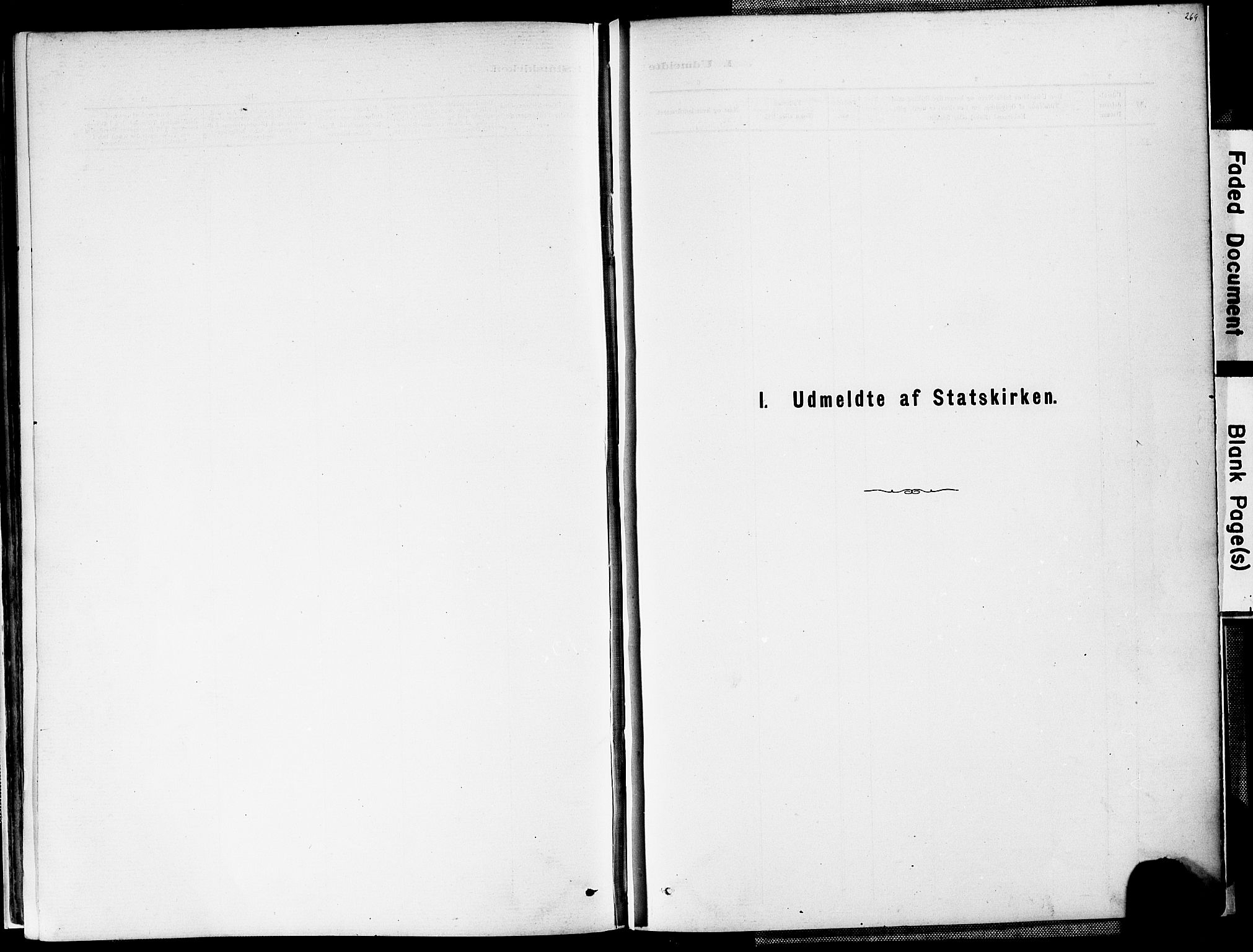 Valle sokneprestkontor, SAK/1111-0044/F/Fa/Fac/L0009: Parish register (official) no. A 9, 1882-1913, p. 269
